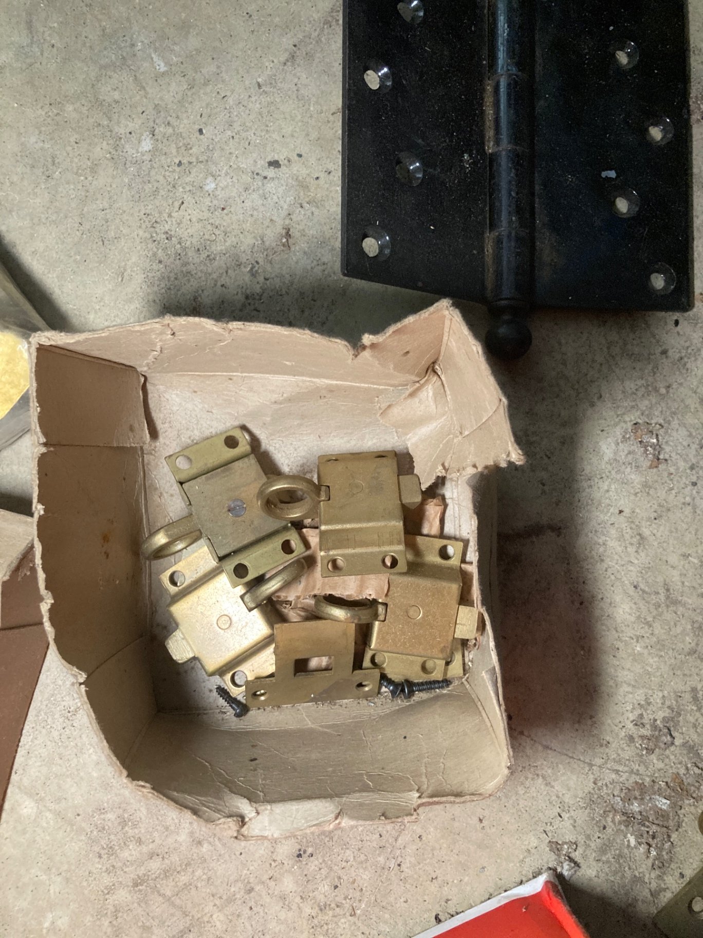 Assorted door hardware and fasteners - image 2 of 9