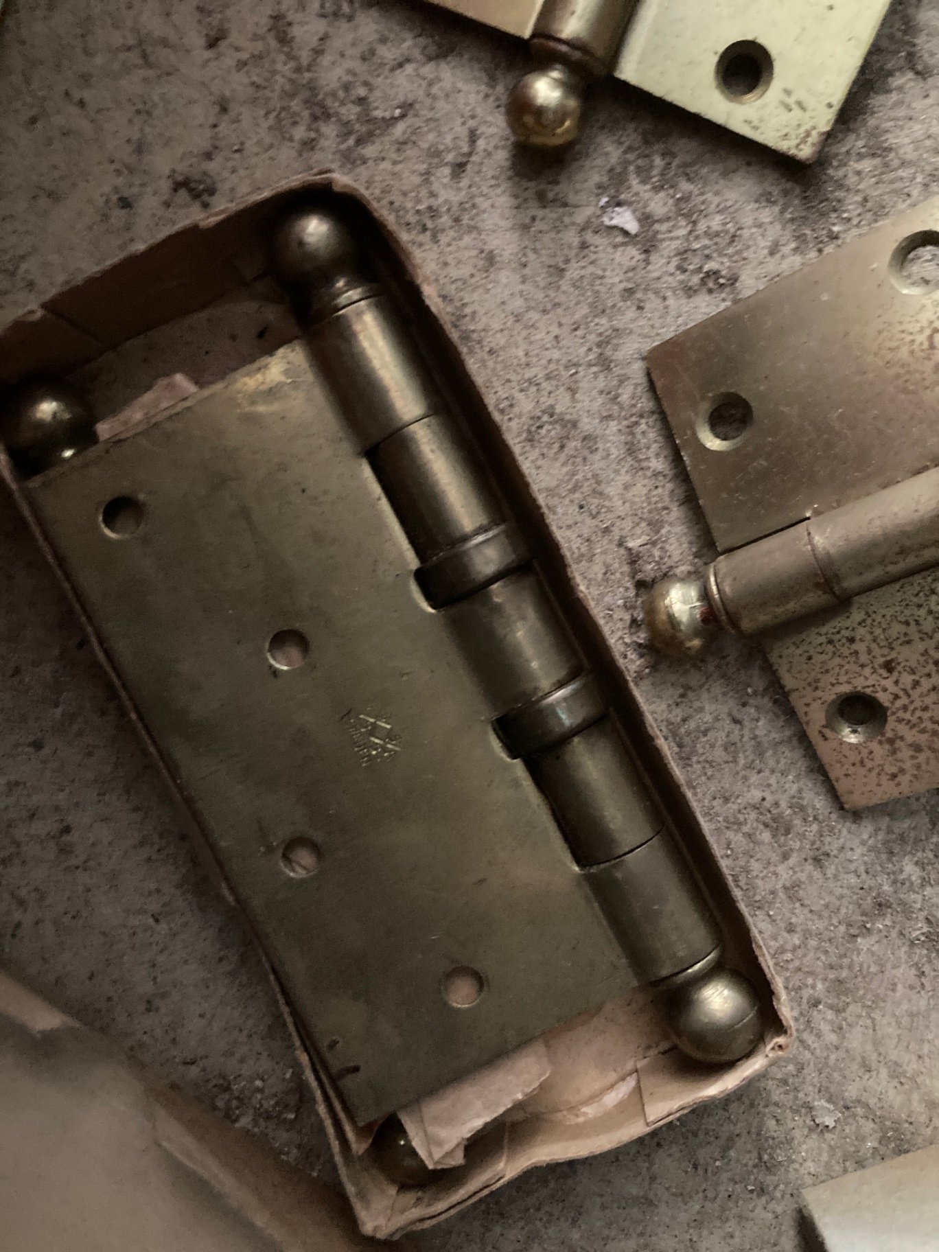 Assorted door hardware and fasteners - image 1 of 9