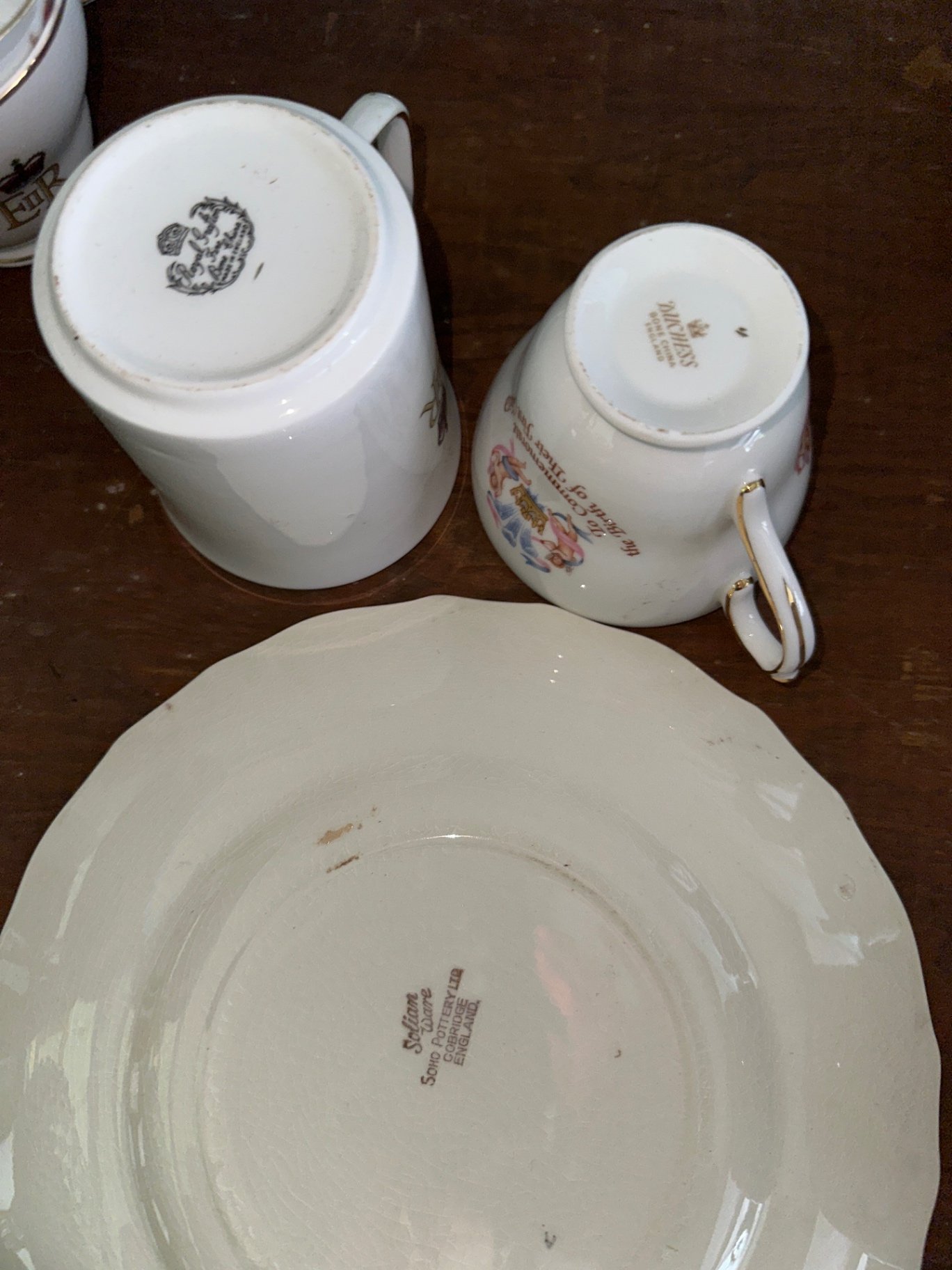 Assorted royal family, tea, cups, and saucers, plate - image 2 of 16