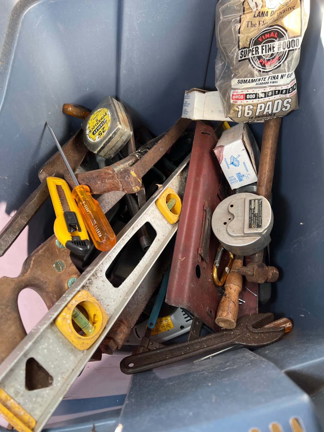 Assorted hardware and hand tools - image 2 of 14