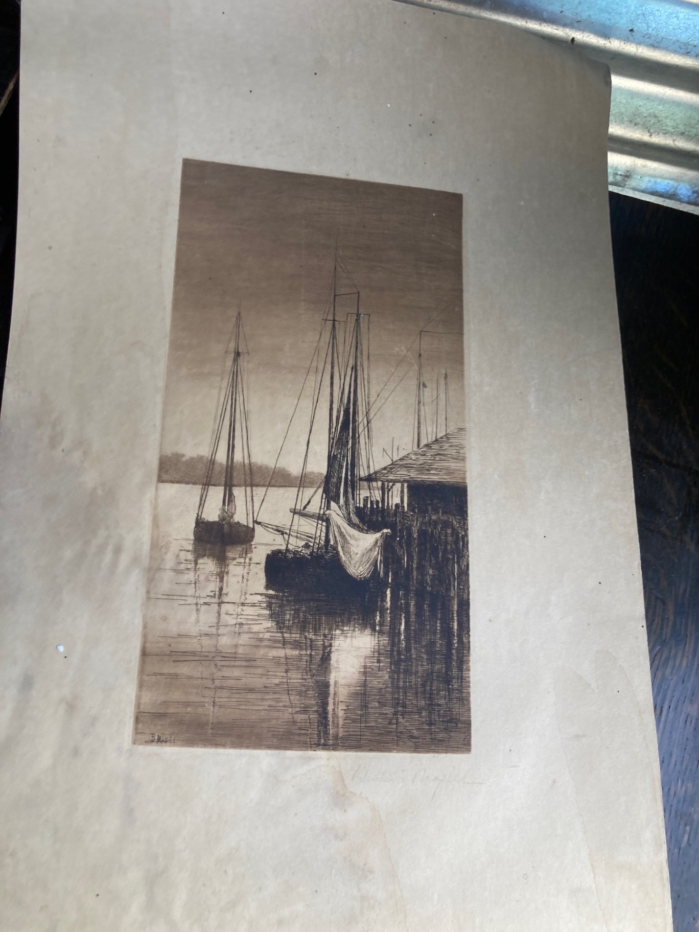 Assorted vintage photographs and art prints - image 13 of 19