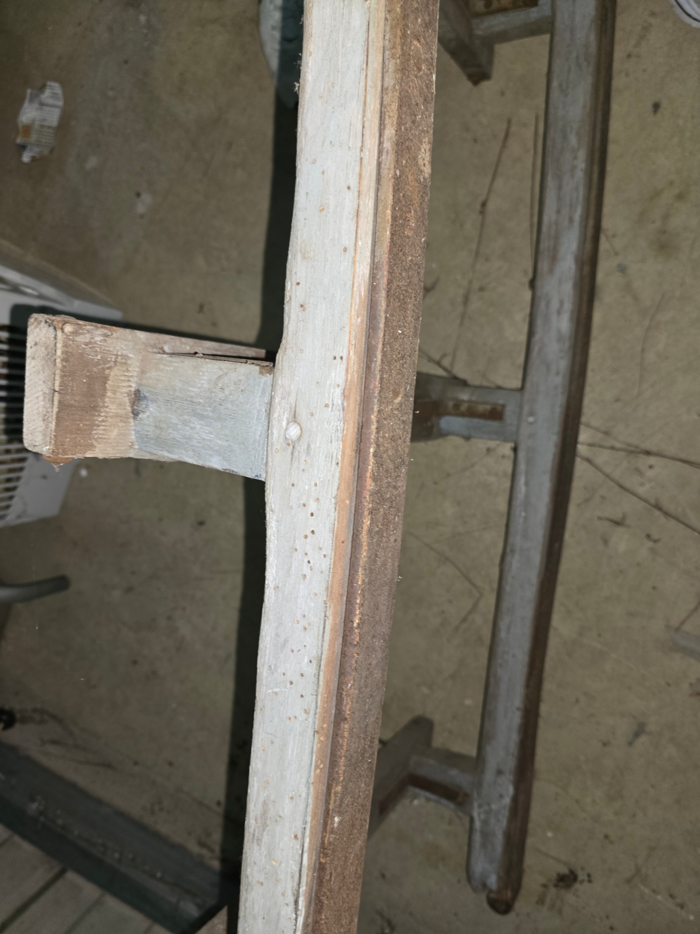 Antique Rustic Wooden Sled - image 9 of 12