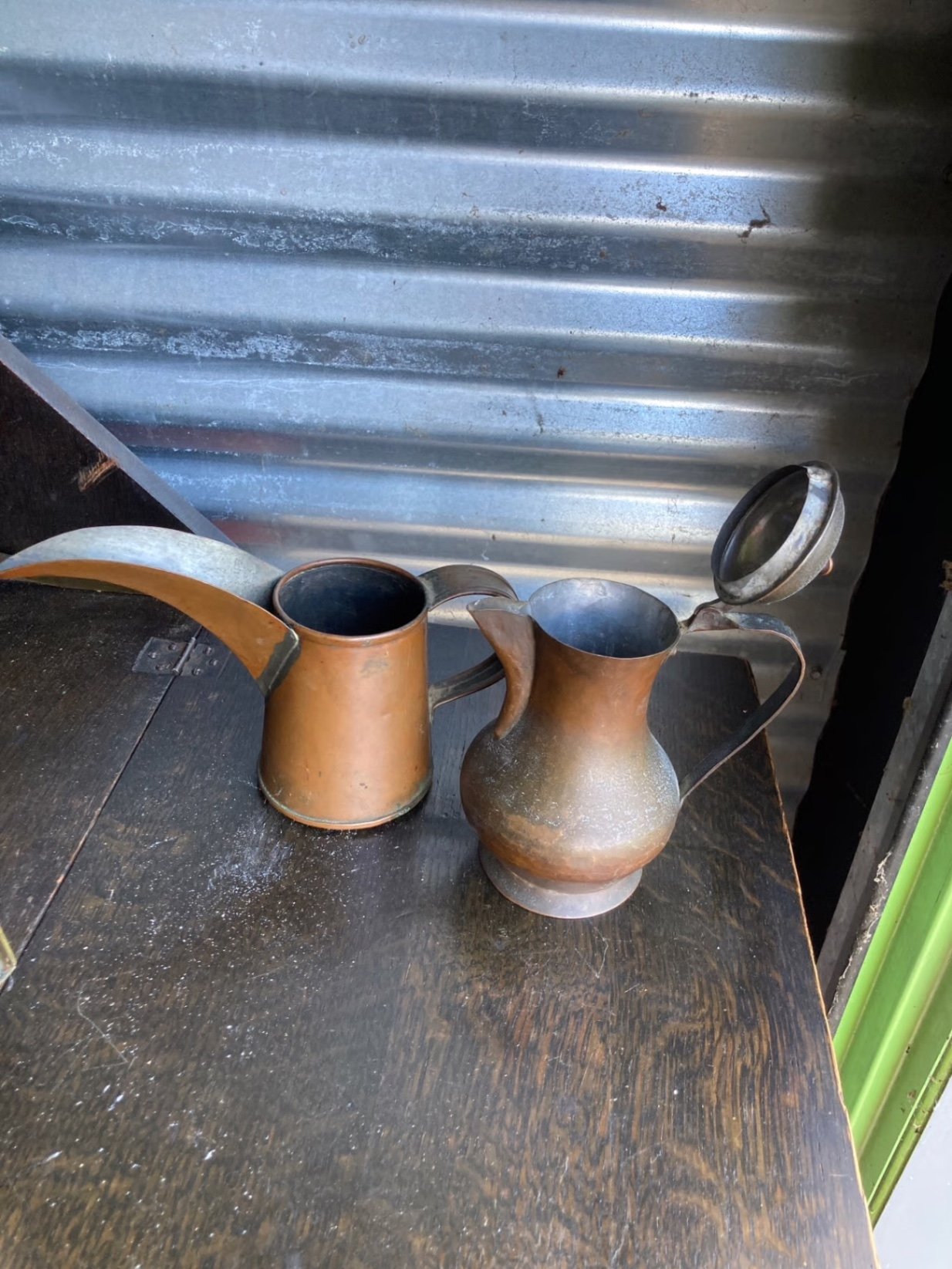 Assorted Vintage Brass and Iron Metalware - image 6 of 19