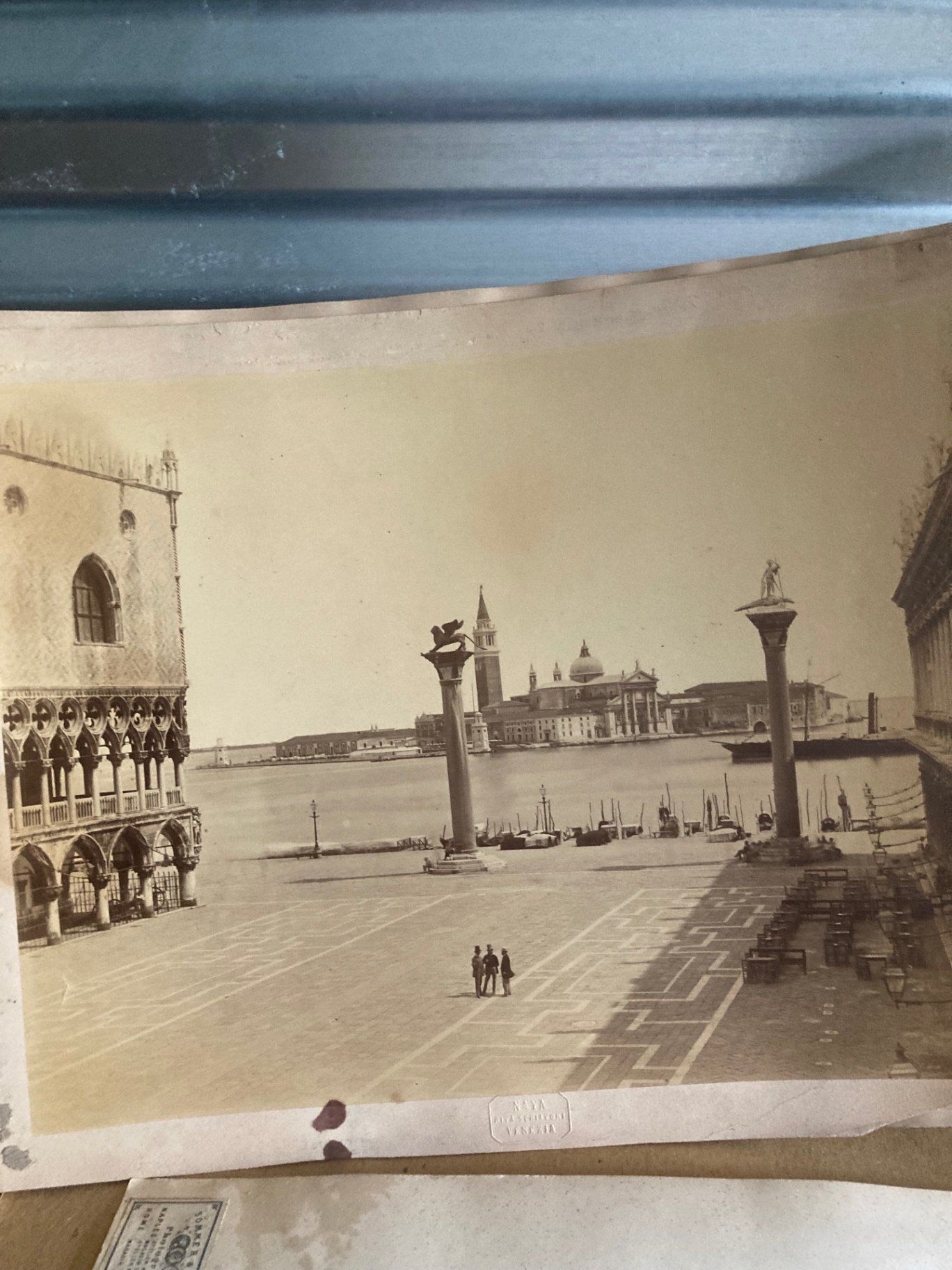 Collection of vintage prints and photographs of European landmarks and related artwork - image 6 of 10
