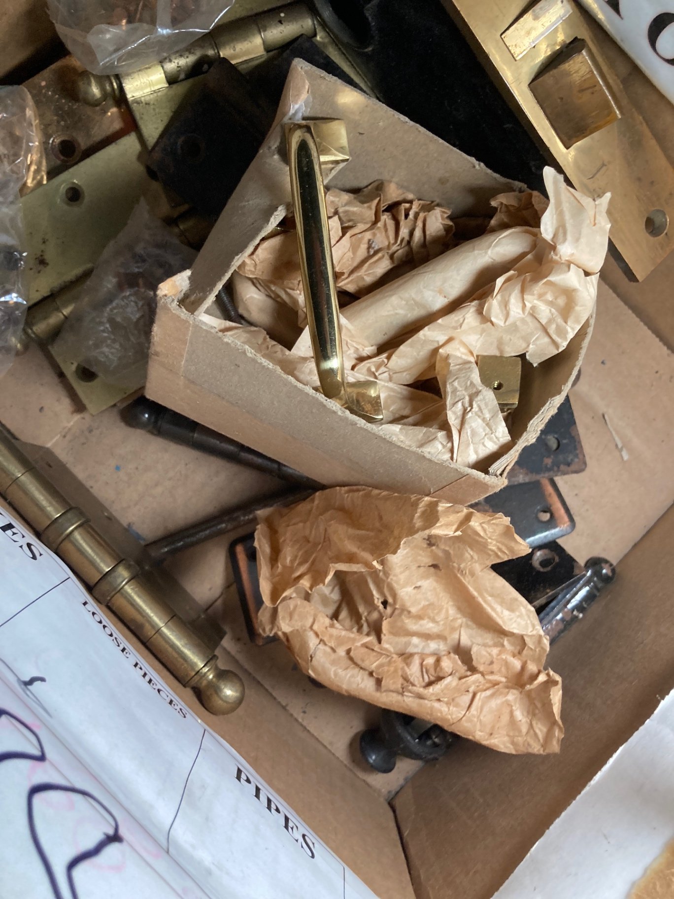 Assorted door hardware and fasteners - image 8 of 9