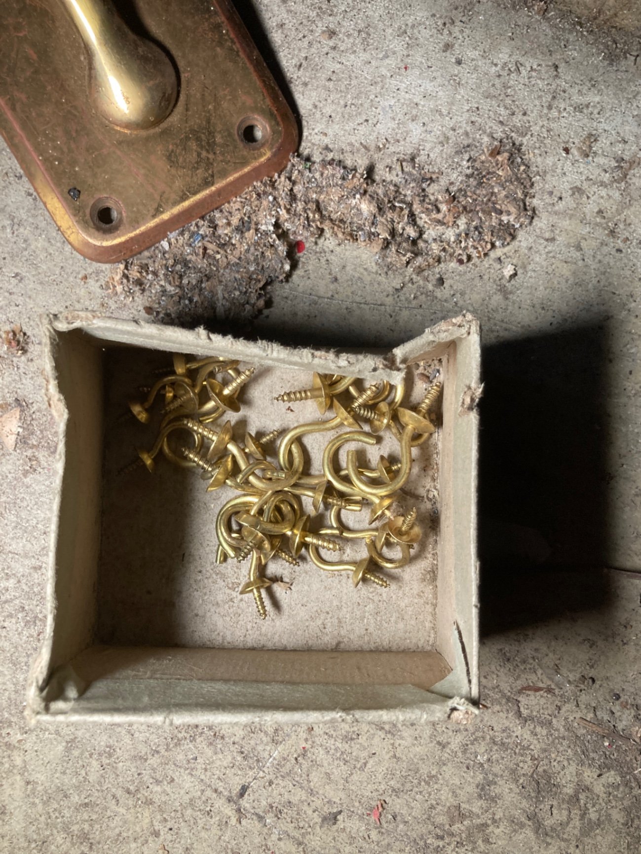 Assorted door hardware and fasteners - image 5 of 9