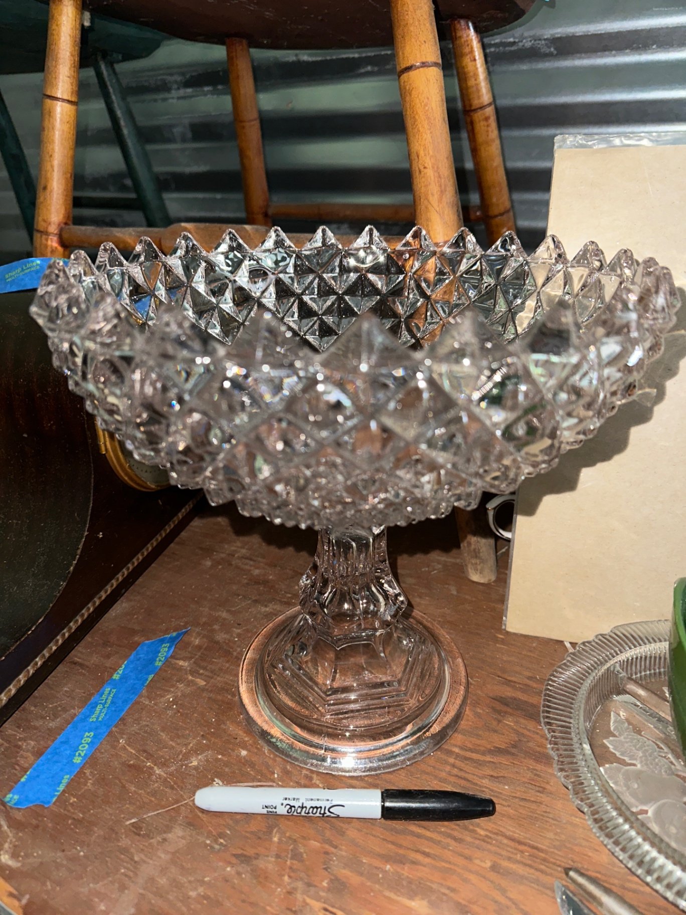 Assorted vintage glassware  - image 2 of 6