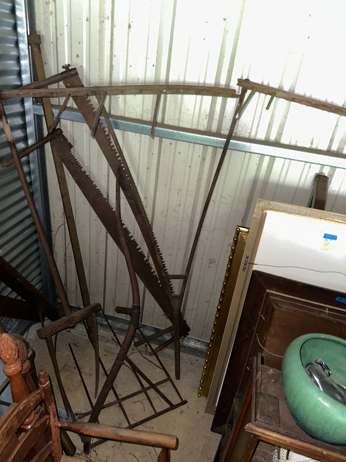 Antique saws, Tools  - image 3 of 8