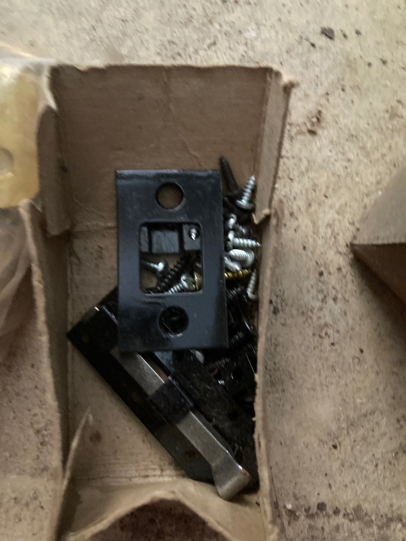 Assorted door hardware and fasteners - image 7 of 9