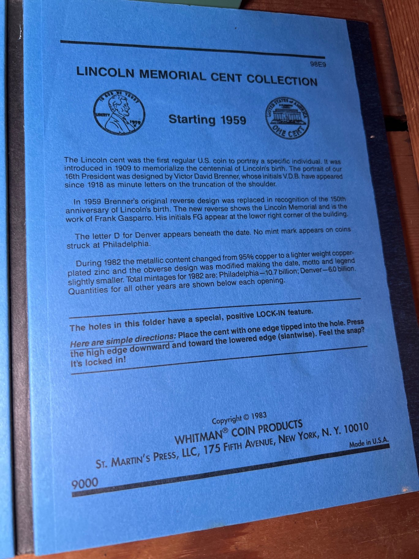 Lincoln Memorial Cent Collection with stamps and documents - image 3 of 9