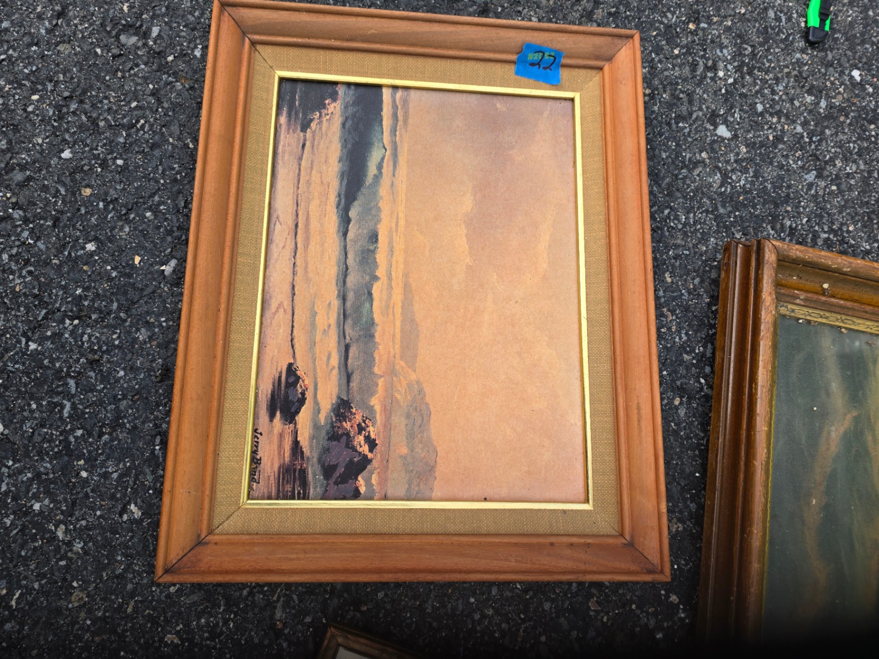 Set of framed landscape paintings - image 5 of 19