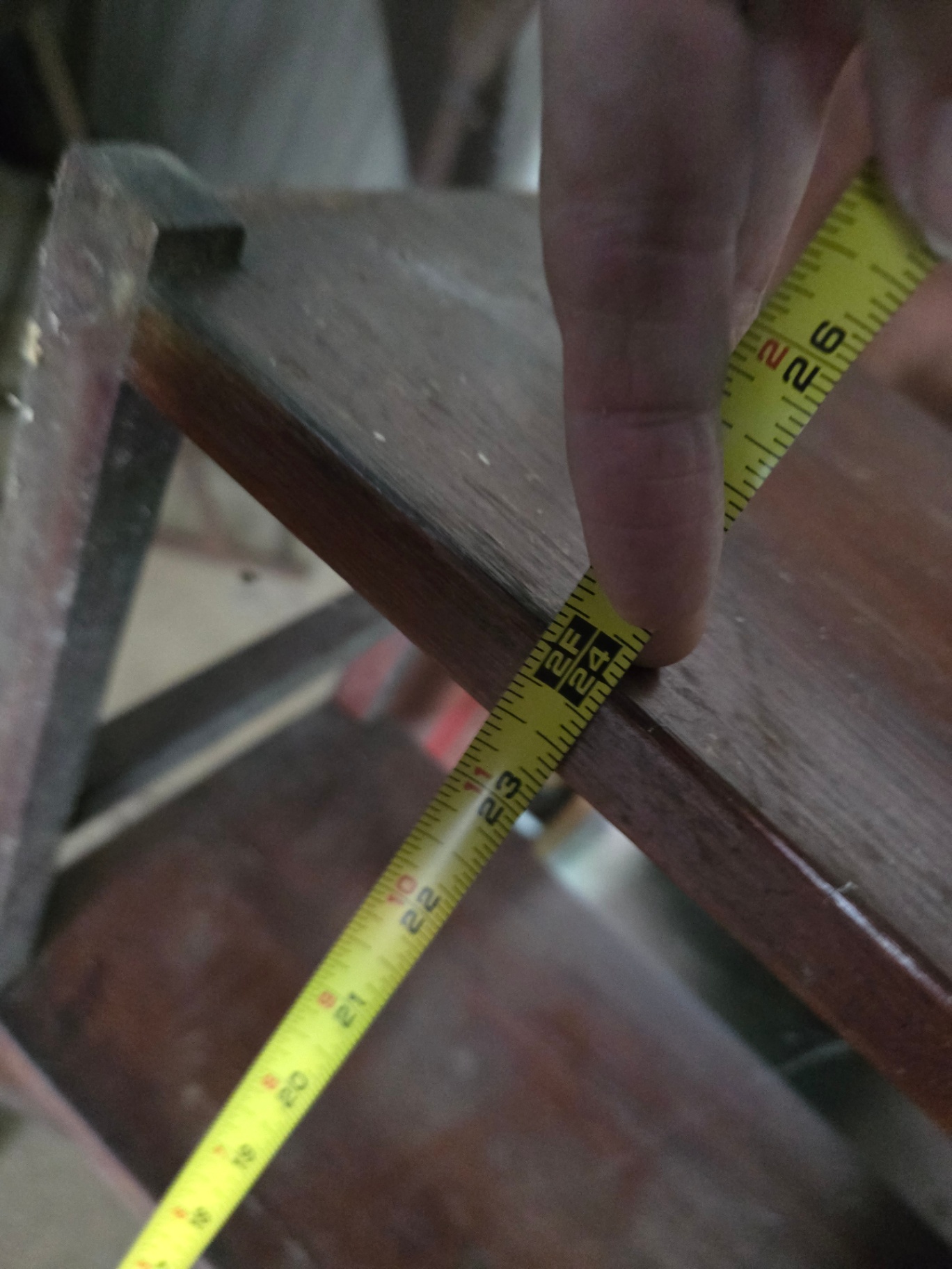 Two-tier wooden shelf with zigzag edge - image 11 of 11