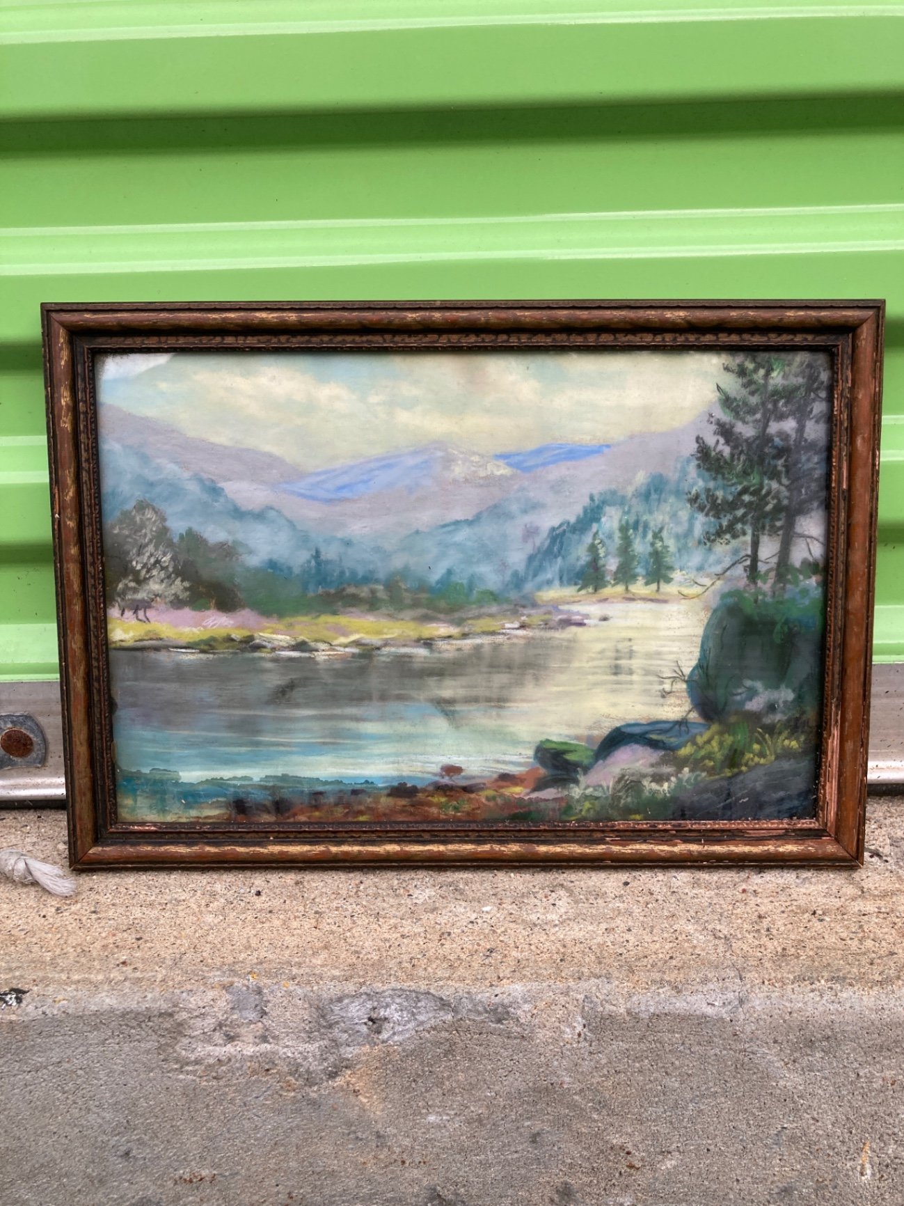Collection of Framed Landscape and Figure Paintings - image 3 of 13