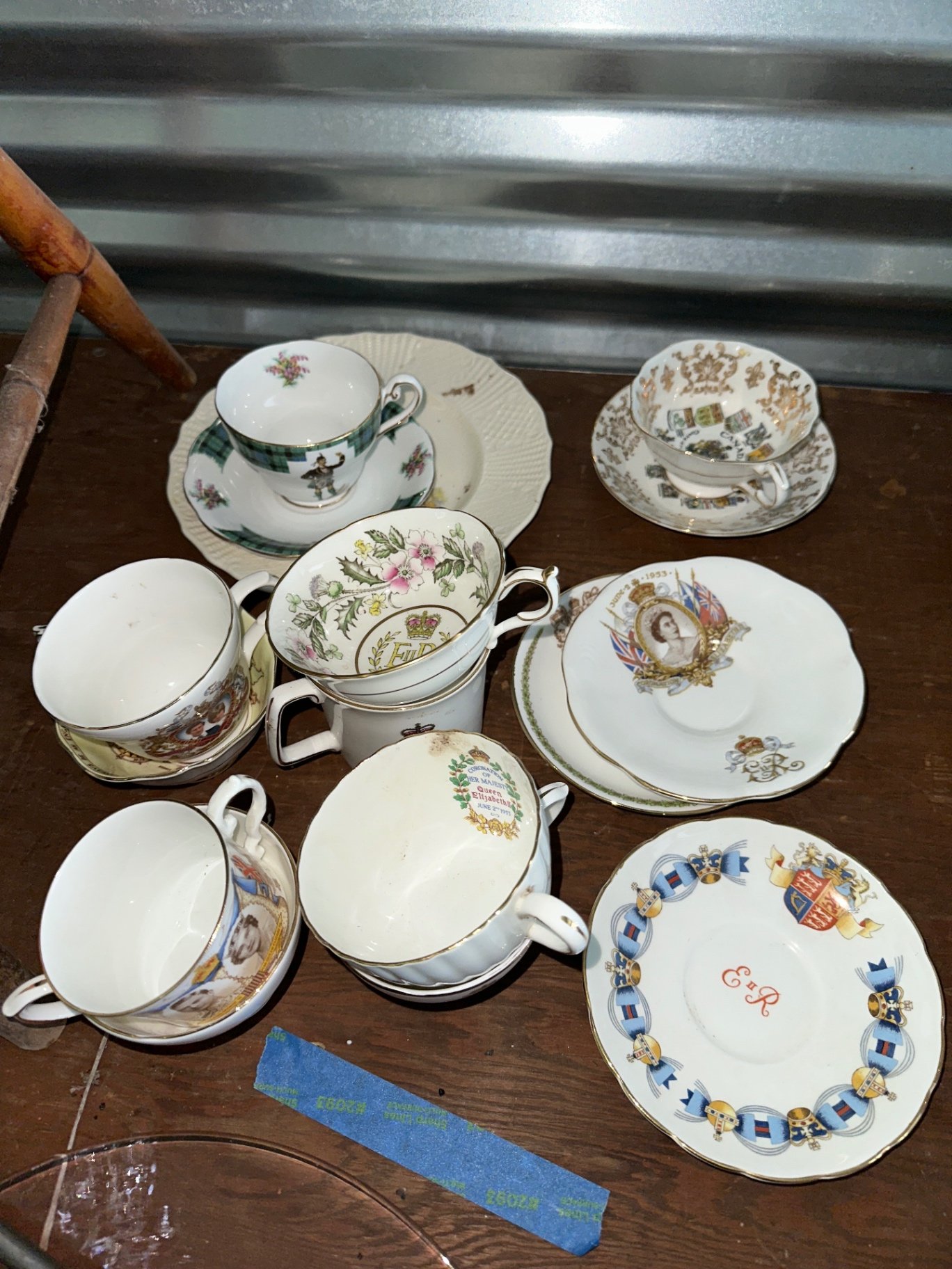 Assorted royal family, tea, cups, and saucers, plate - image 1 of 16