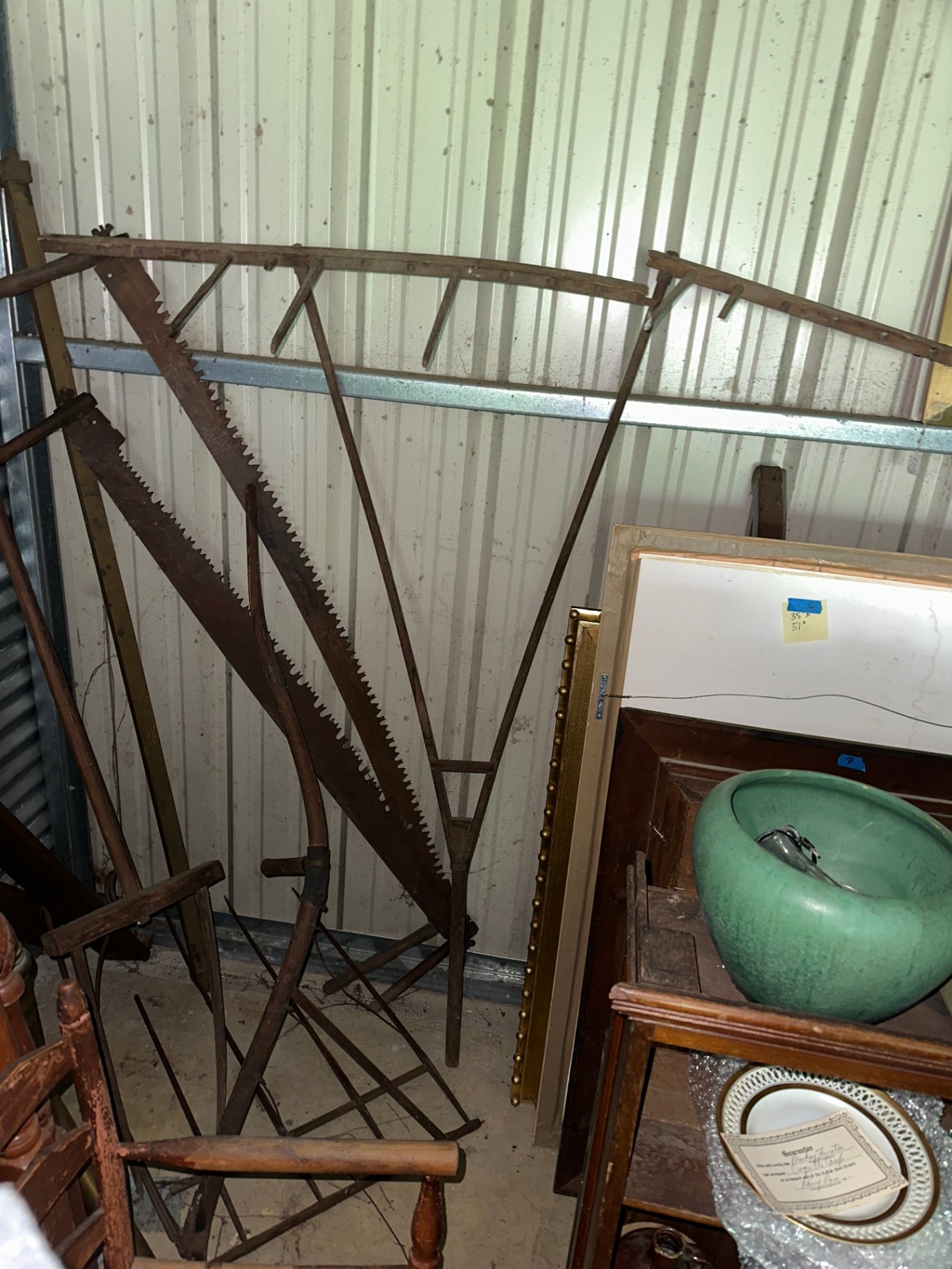 Antique saws, Tools  - image 4 of 8