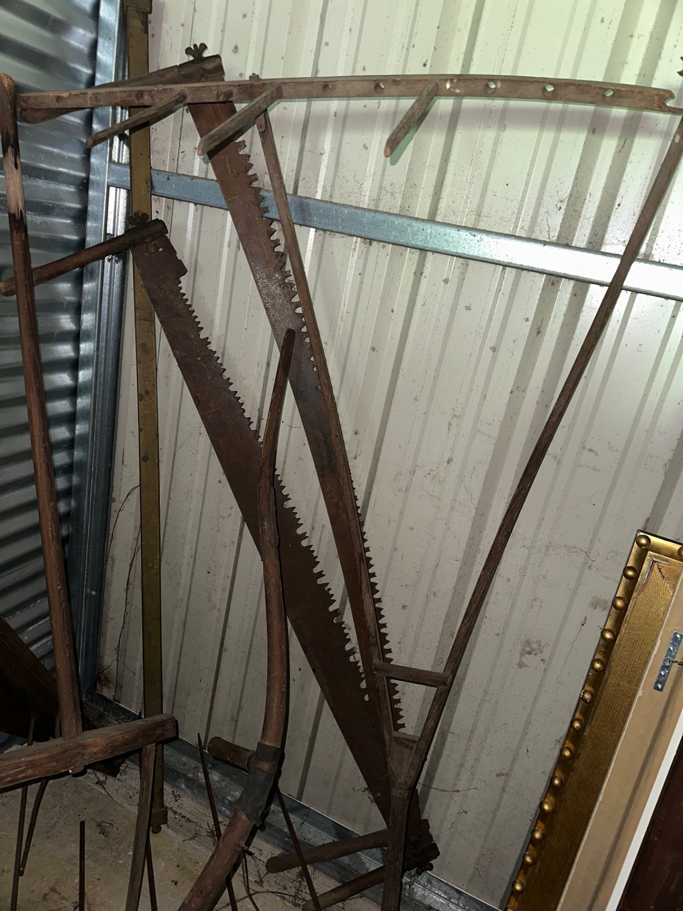 Antique saws, Tools  - image 6 of 8