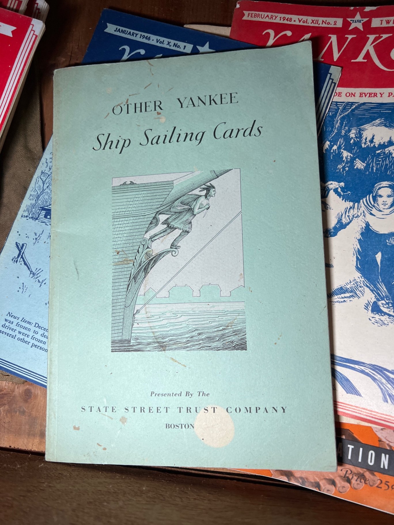 Collection of vintage Yankee magazines and related paper publications - image 4 of 8