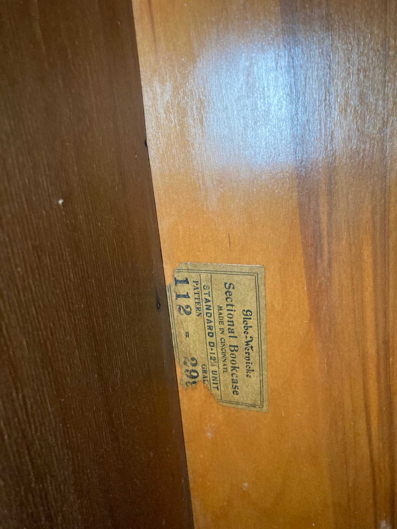 Antique Globe-Wernicke Glass-Front Bookcase Cabinet - image 3 of 9