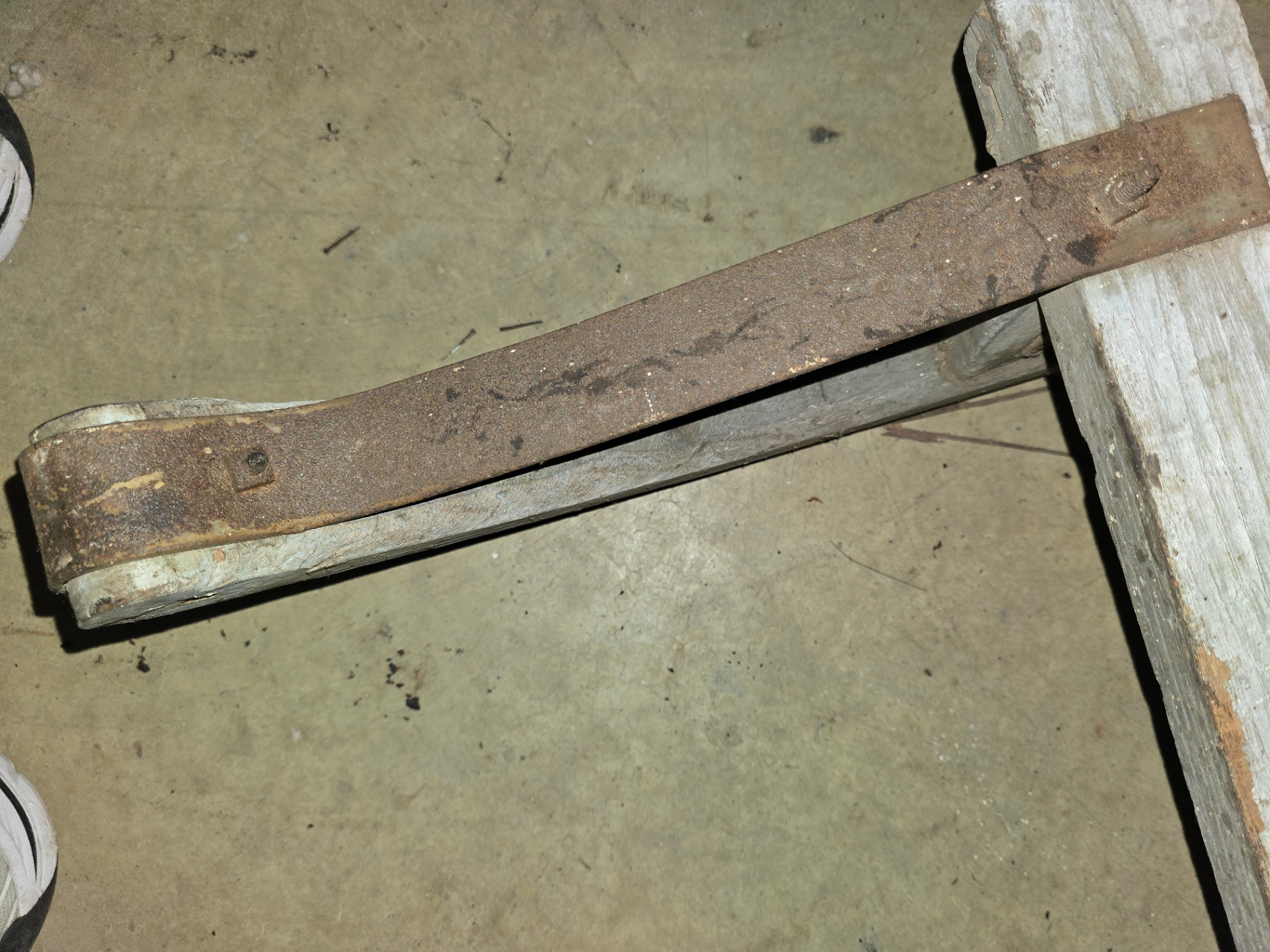 Antique Rustic Wooden Sled - image 6 of 12