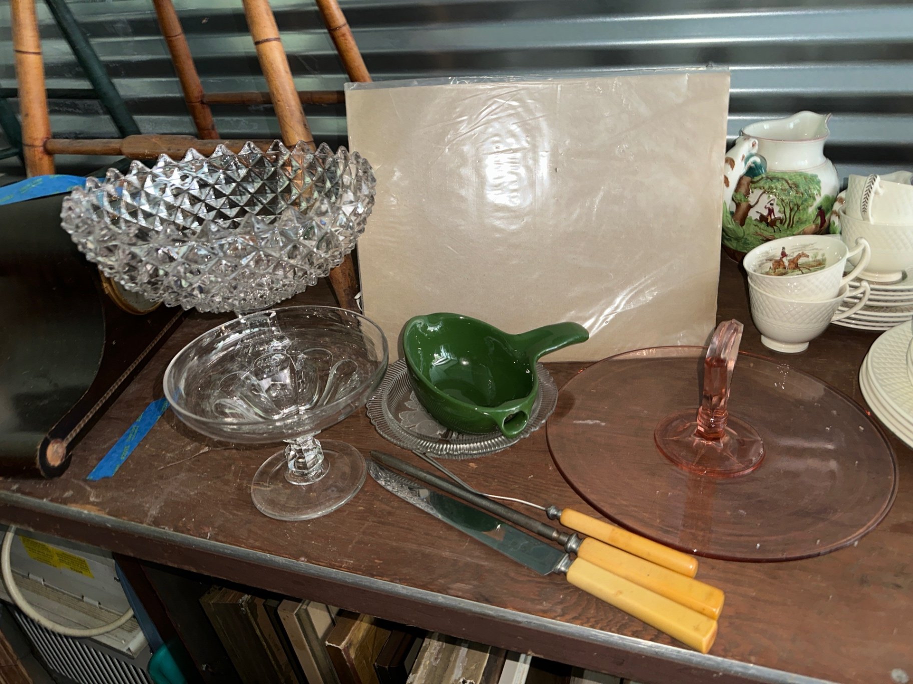 Assorted vintage glassware  - image 1 of 6