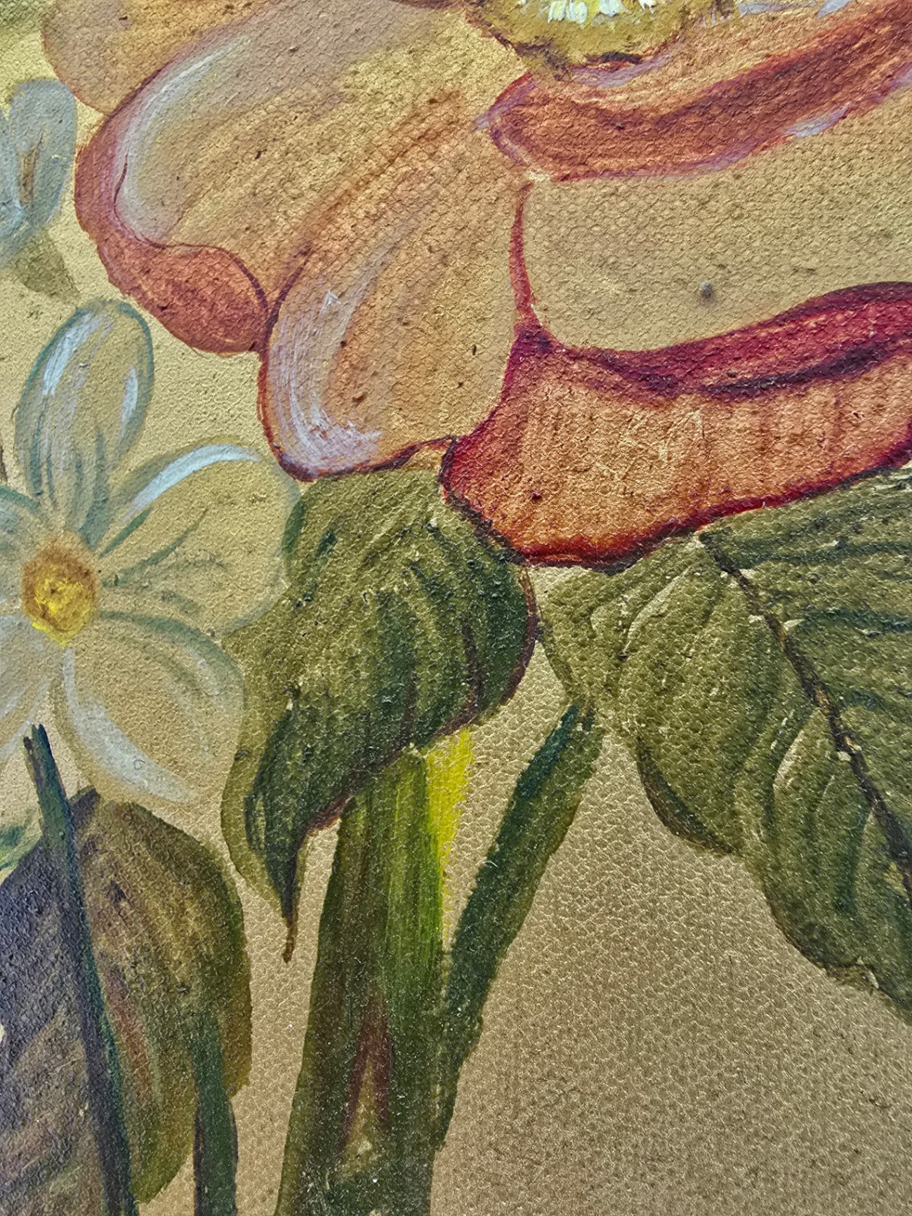 Four vintage floral framed artworks - image 3 of 12