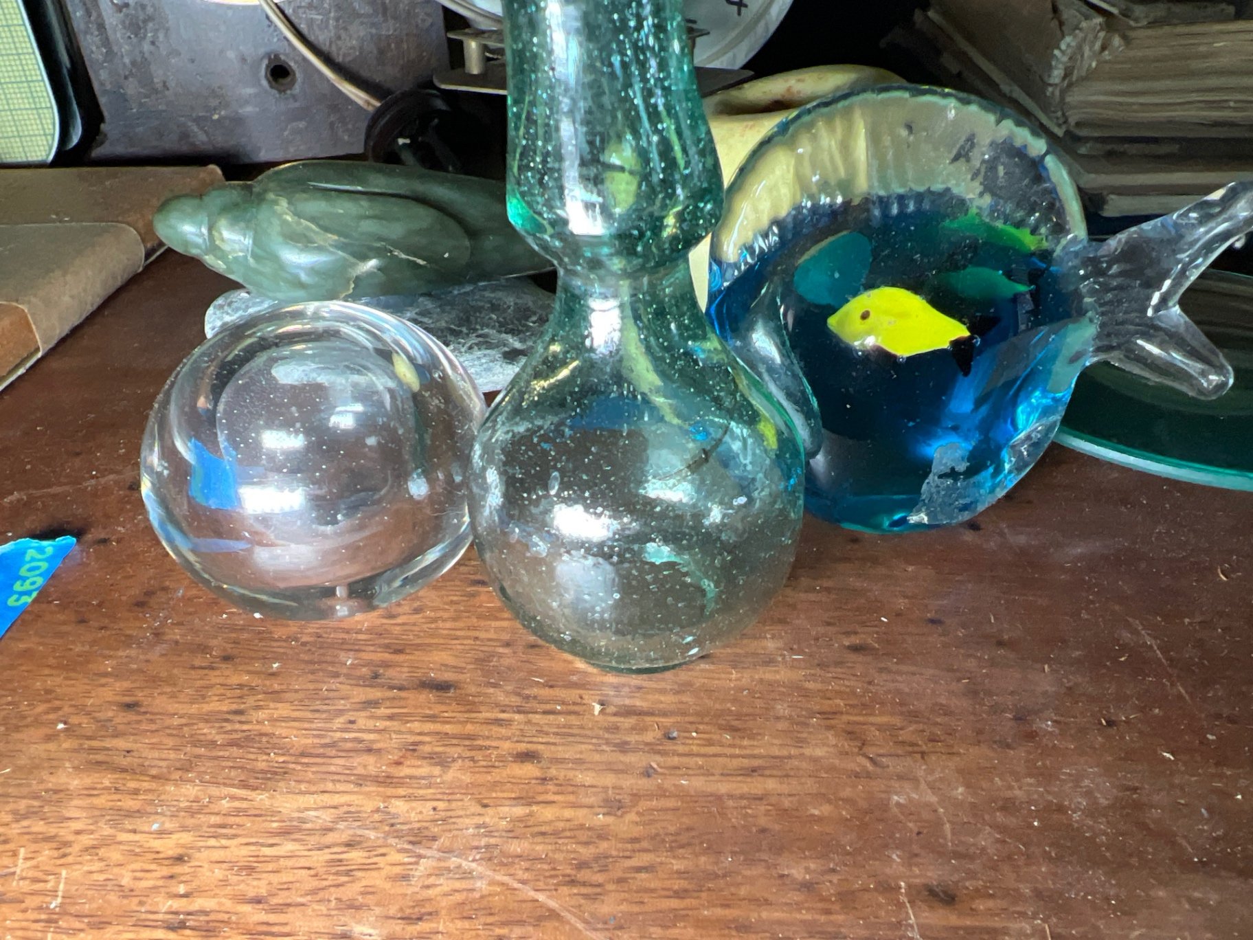 Assorted Decorative Glass, Ceramic and Stone Objects - image 4 of 6