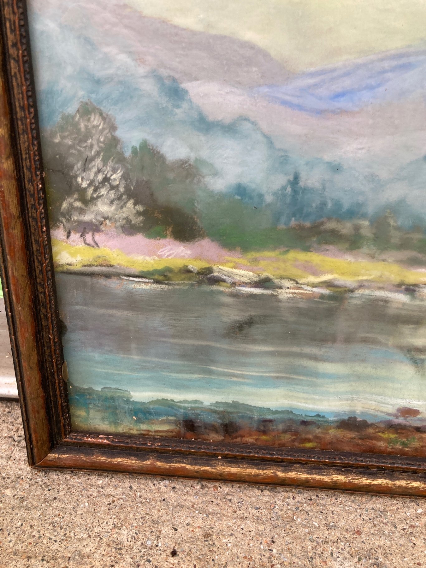 Collection of Framed Landscape and Figure Paintings - image 4 of 13