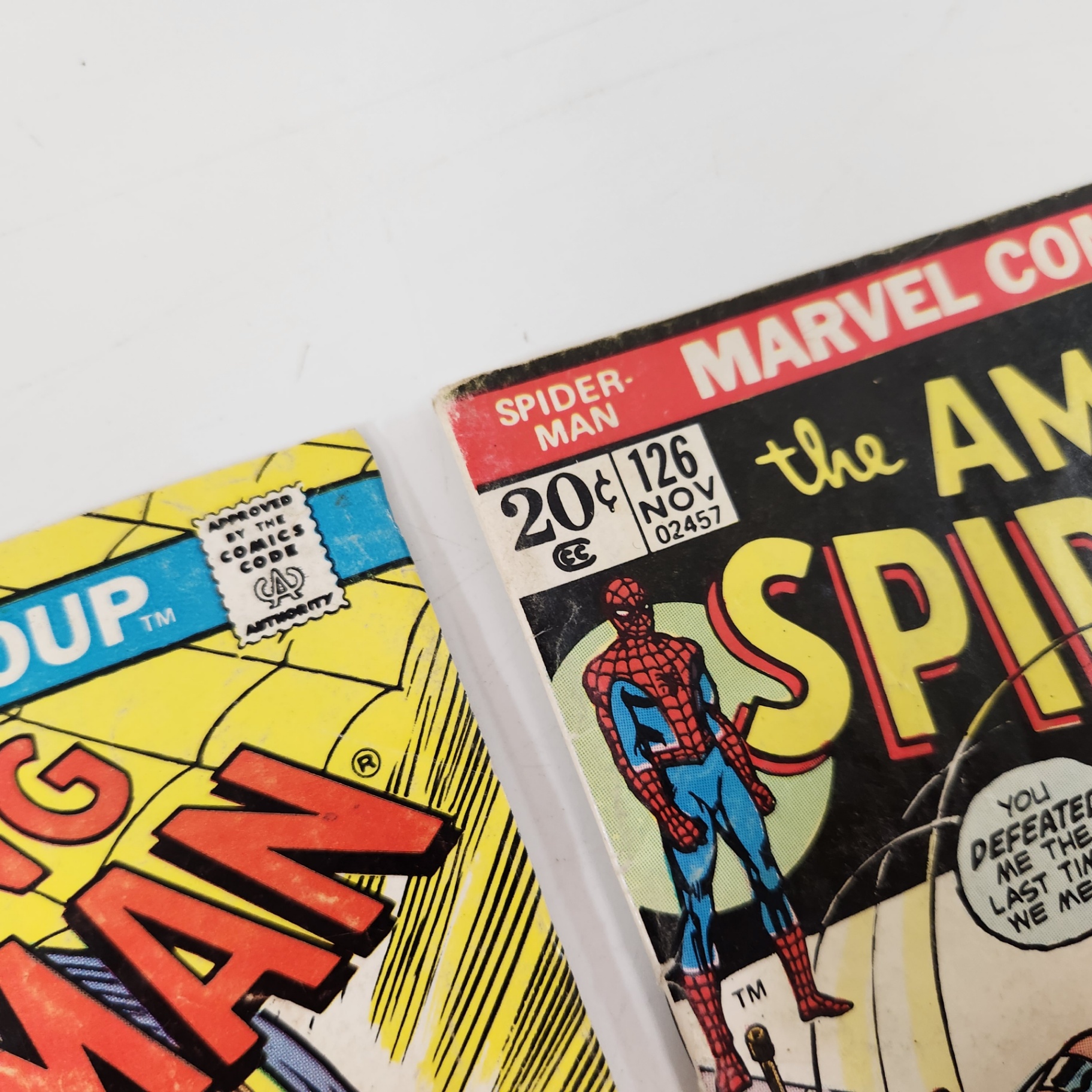 Amazing Spiderman 126 and 138 - image 3 of 5