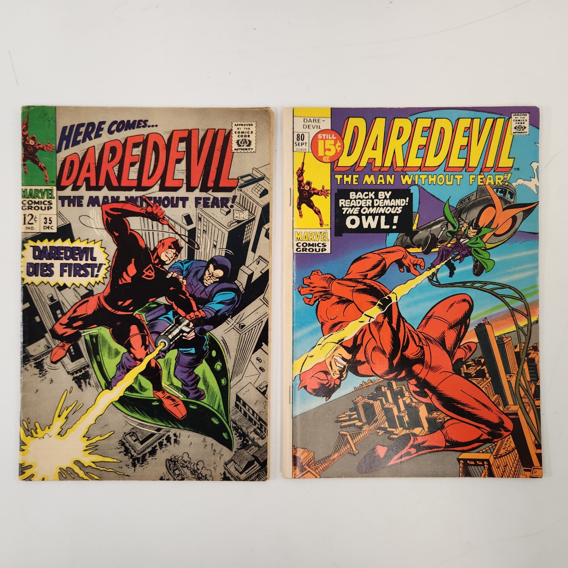 Daredevil 35 and 80 - image 1 of 5