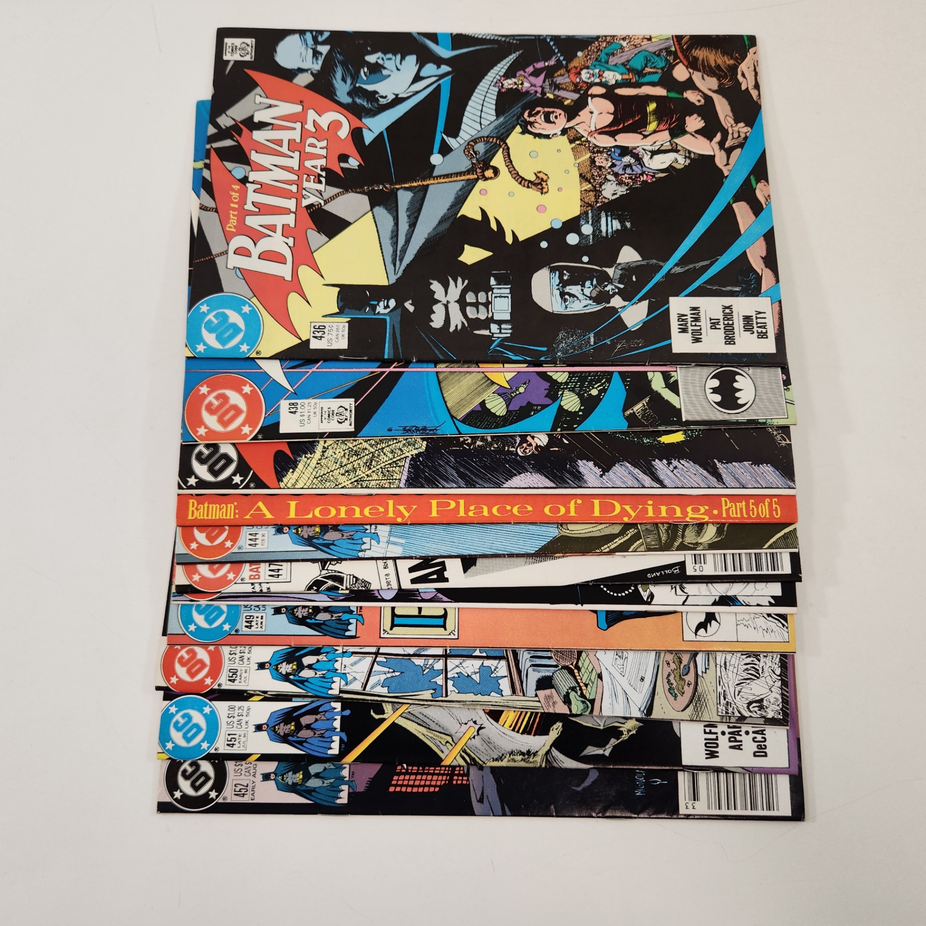 Batman 436,438,439,442,444,447-452 - image 5 of 5