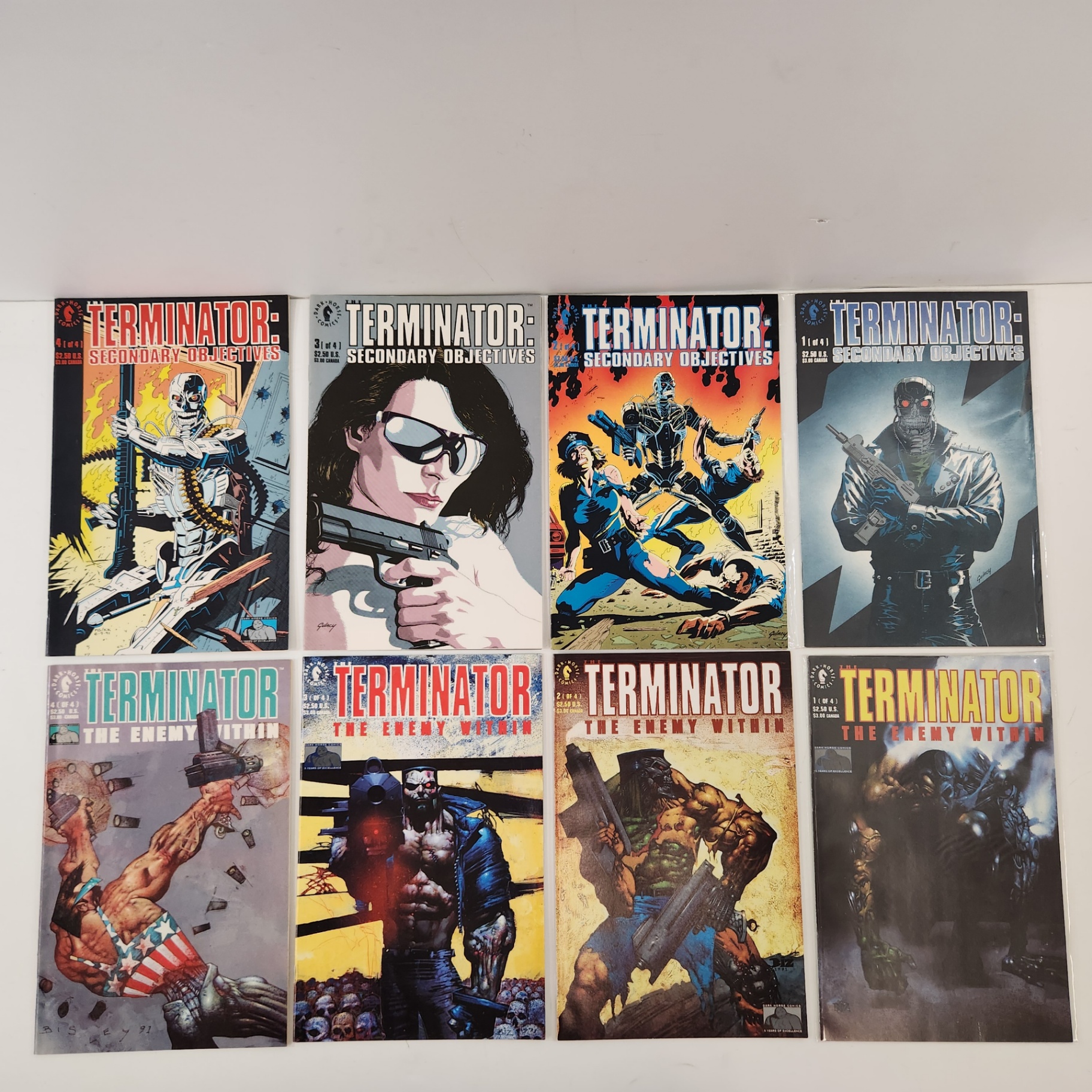 Terminator 1-4 x2 Dark Horse Enemy Within Secondary Objectives - image 1 of 4