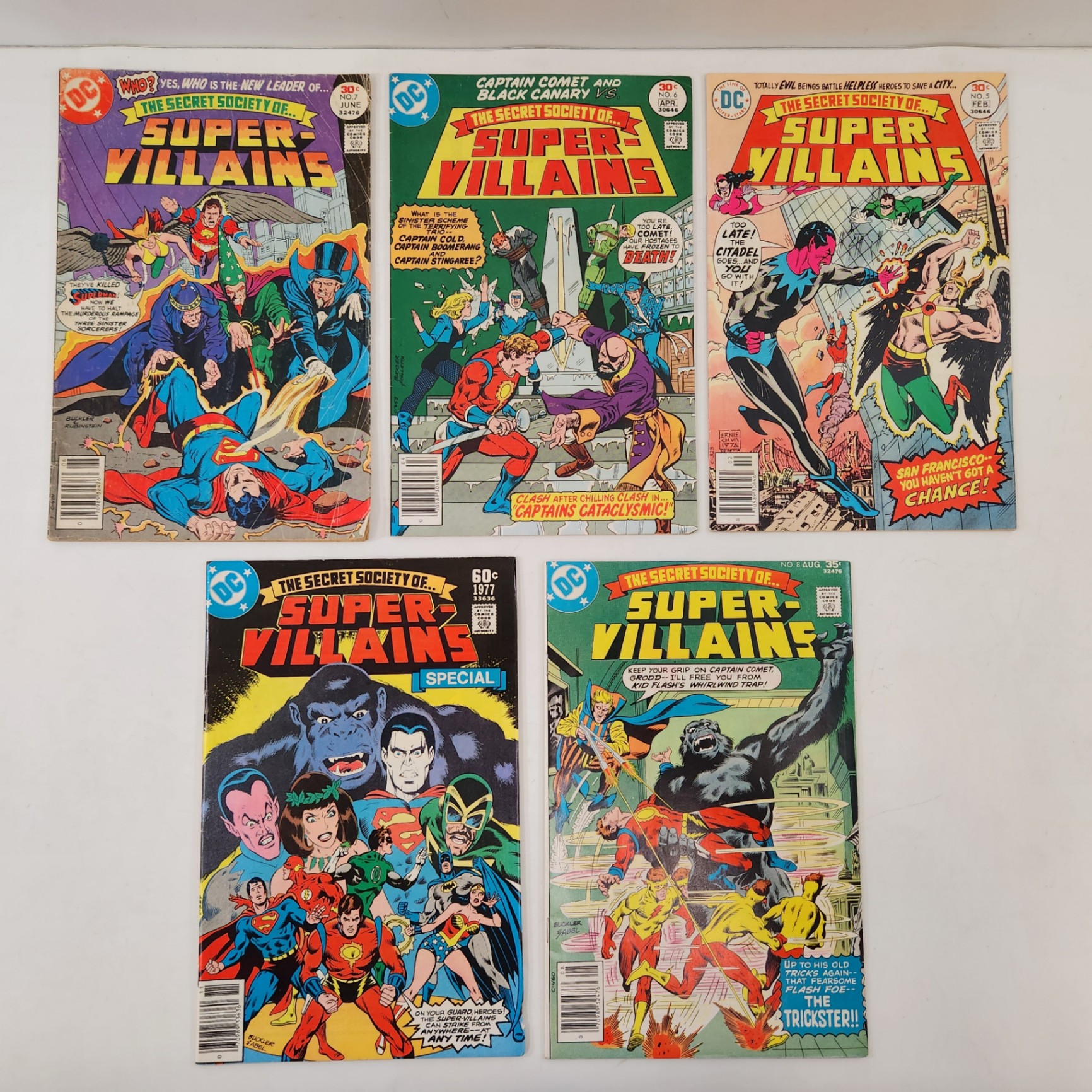 Secret society of Super Villains Special 5-8 - image 1 of 4