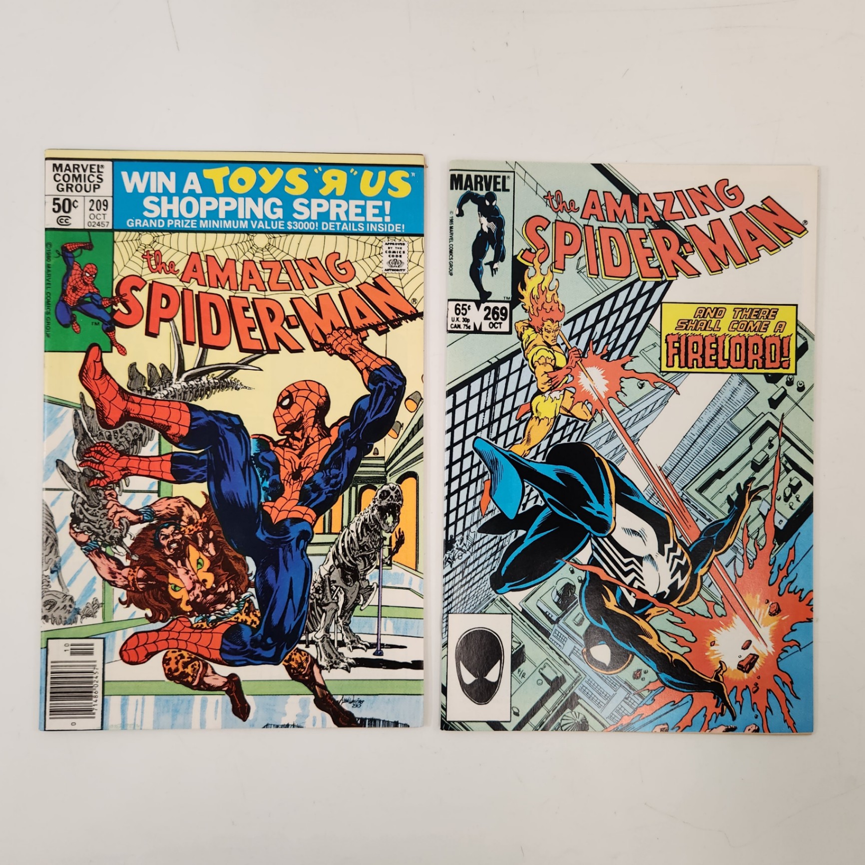 Amazing Spiderman 209 and 269 - image 1 of 6