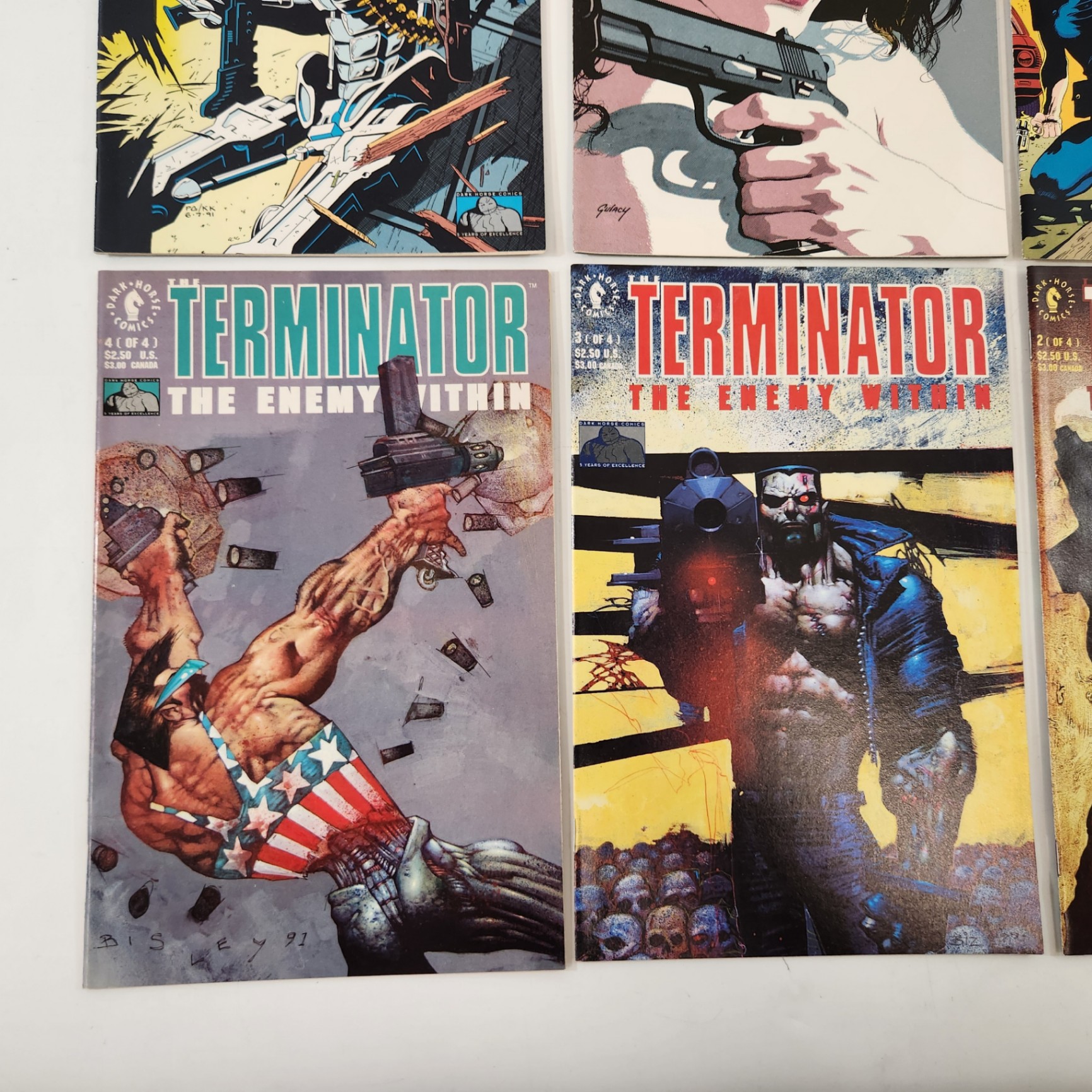 Terminator 1-4 x2 Dark Horse Enemy Within Secondary Objectives - image 3 of 4