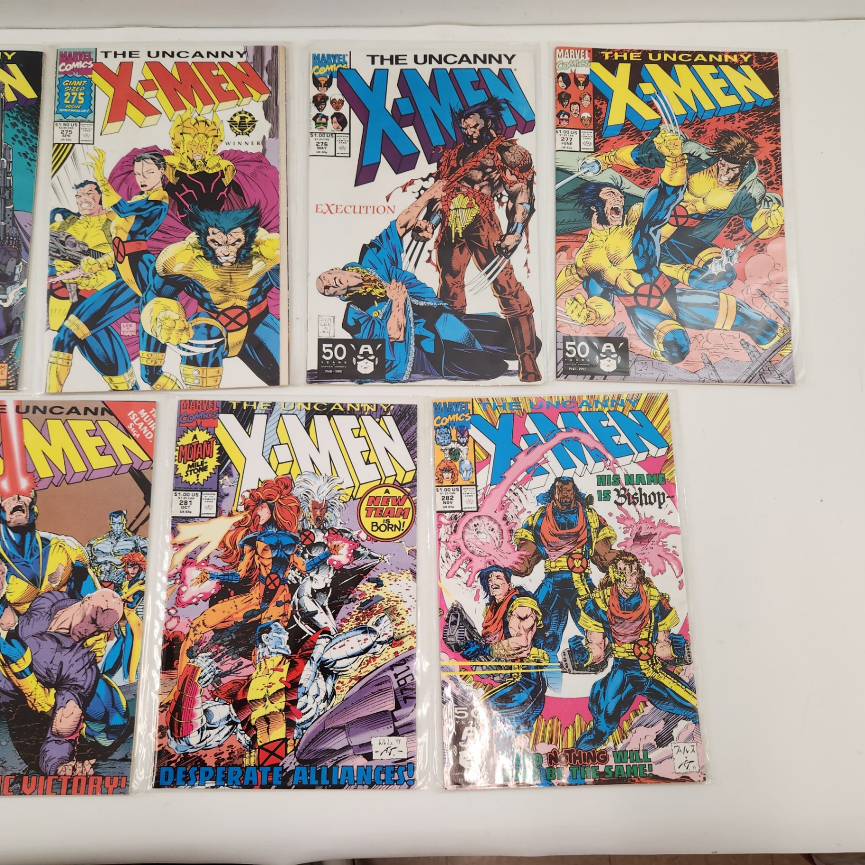 Uncanny X-Men 272-282 - image 2 of 5