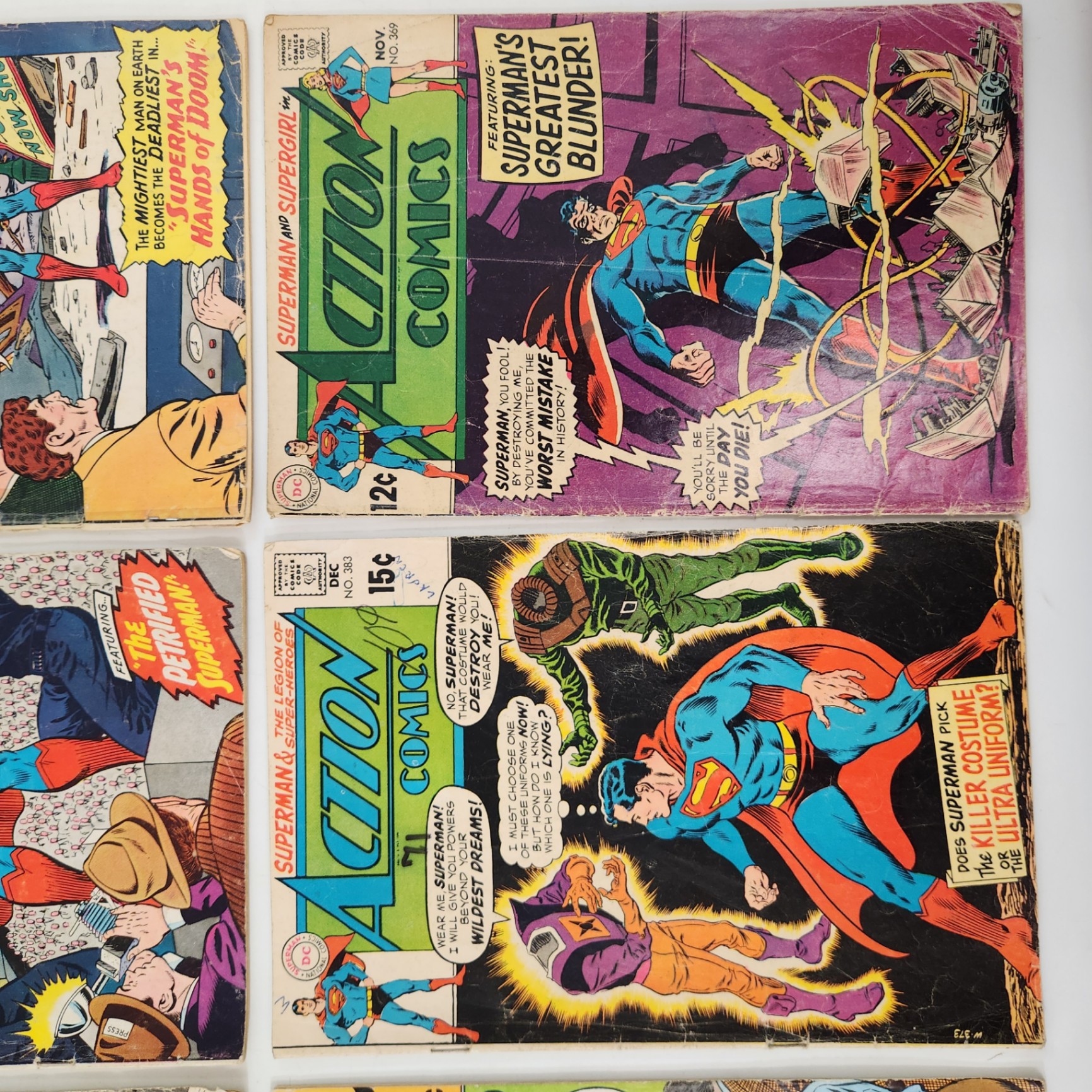 Action Comics 328,352,368,369,383,384  - image 2 of 5