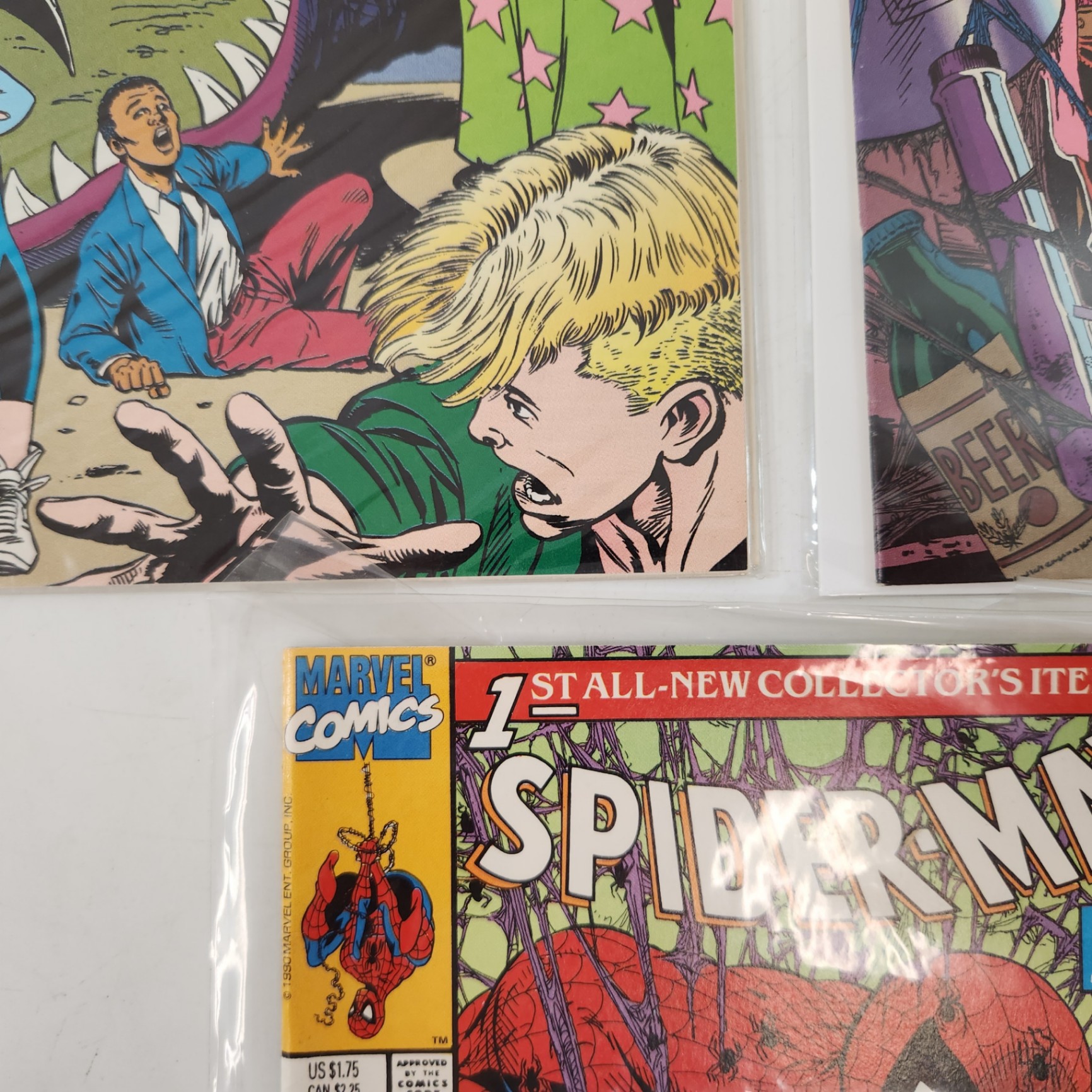 Spiderman 1 + Variant + 2 (Mcfarlane Covers) - image 2 of 4