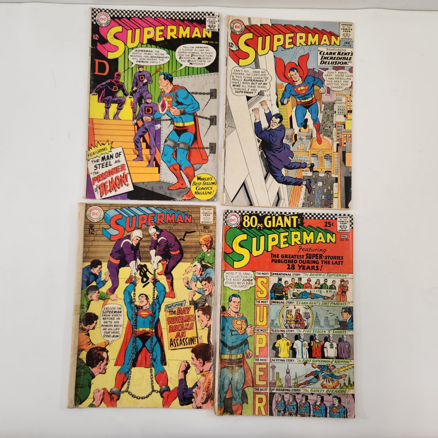 Superman 174,191,193,206 - image 1 of 4