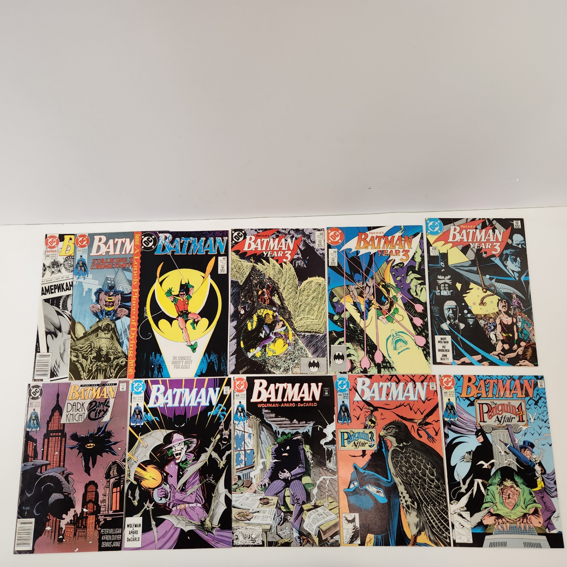 Batman 436,438,439,442,444,447-452 - image 1 of 5