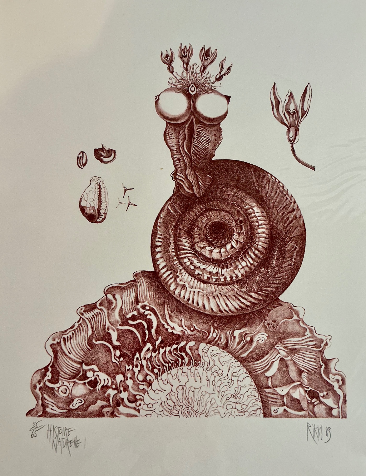 4 Numbered Prints by Rikki on paper - image 7 of 12