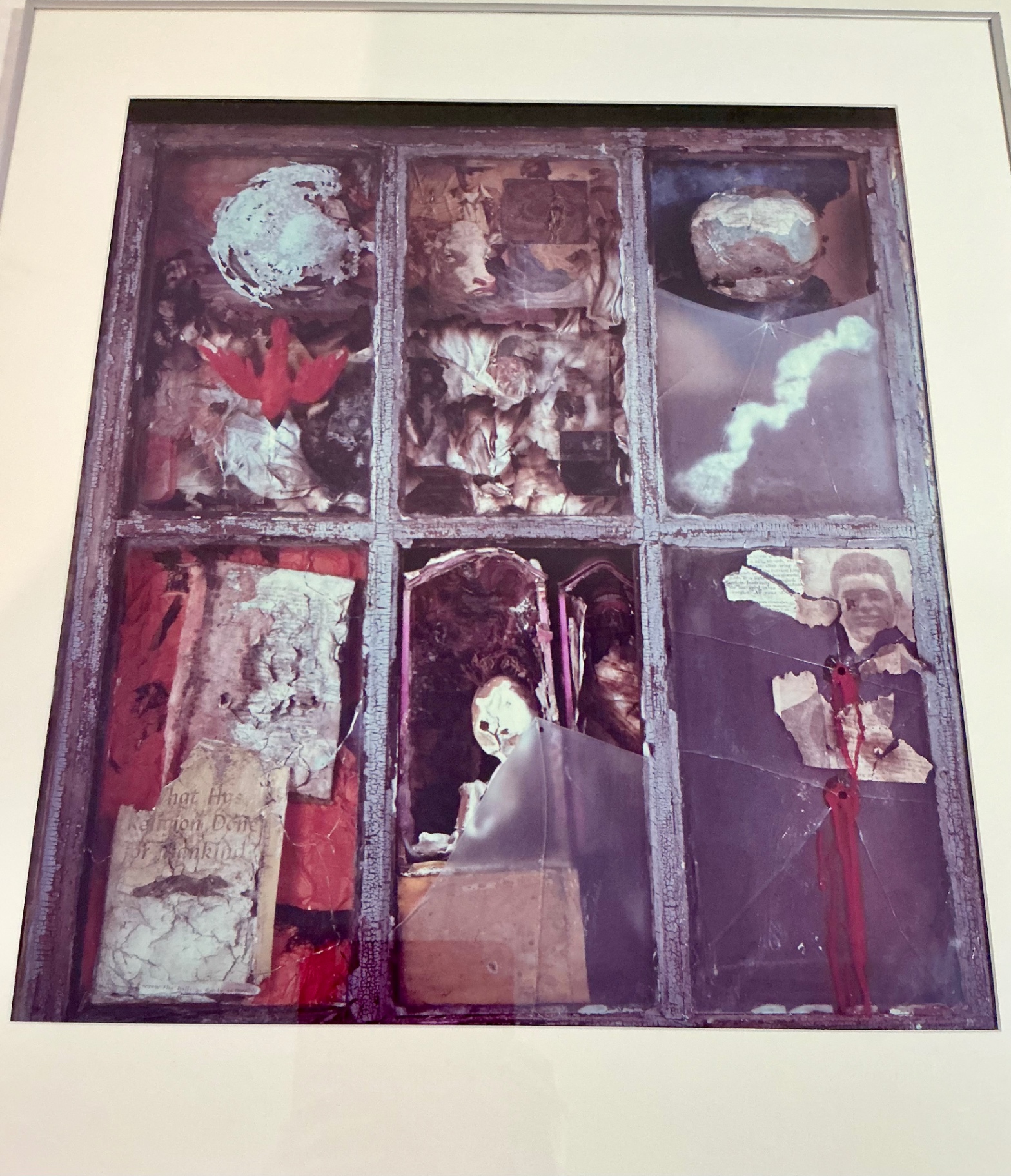 Large Rustic Window framed photo art - image 3 of 5