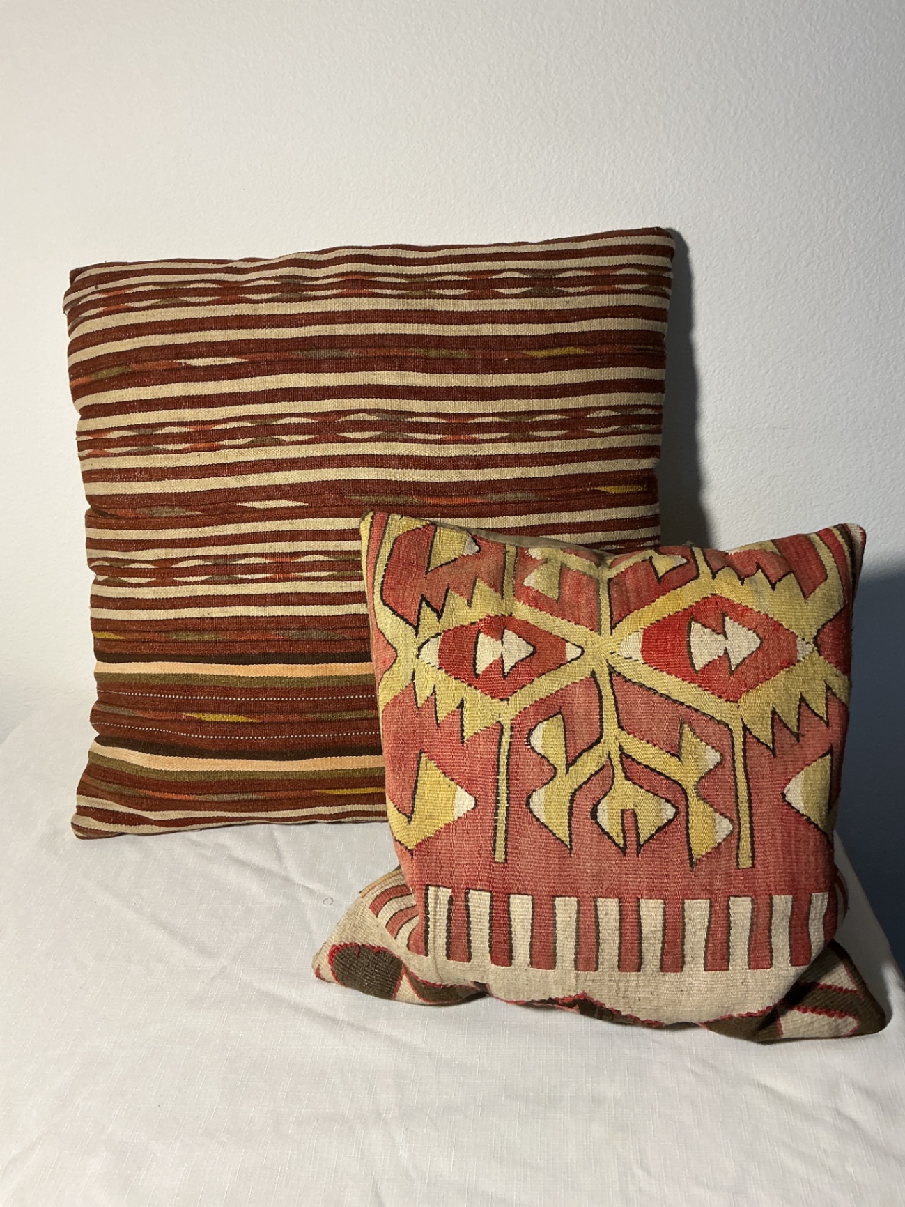 Two more vintage rug pillows - image 1 of 5