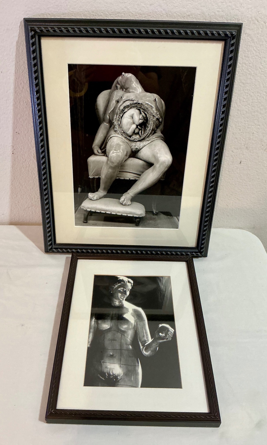 Framed B & W Photos Depicting Unusual Female Images - image 1 of 6