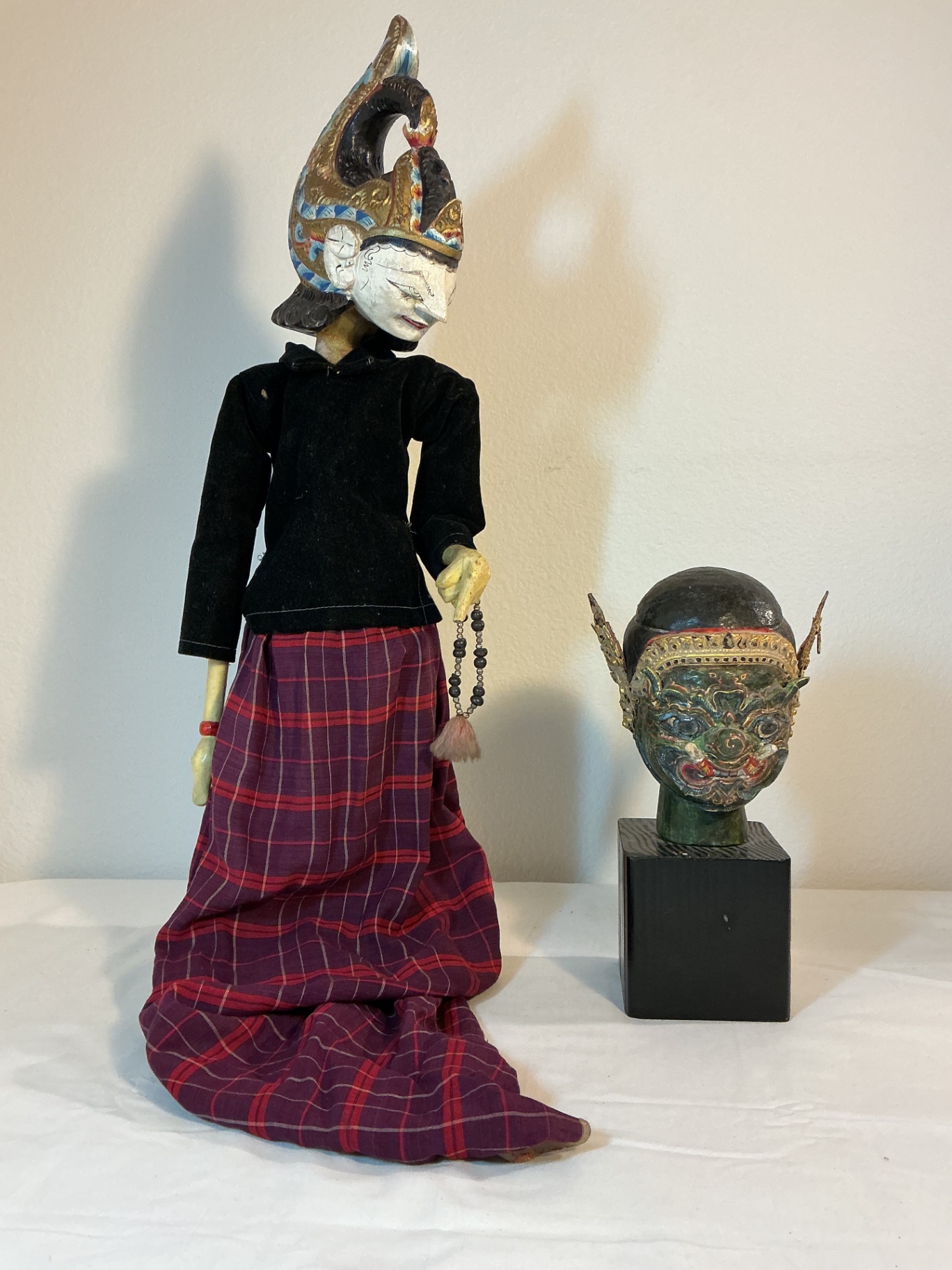 Balinese Wooden Puppets #5 - image 2 of 7