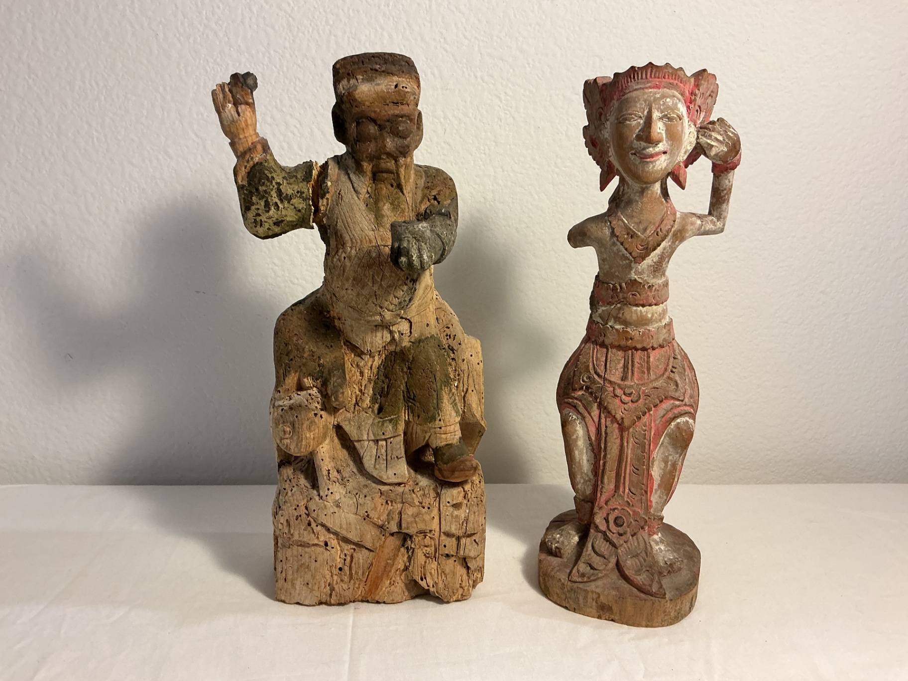 Indonesian Vintage Wood Scultpures, and more - image 2 of 5