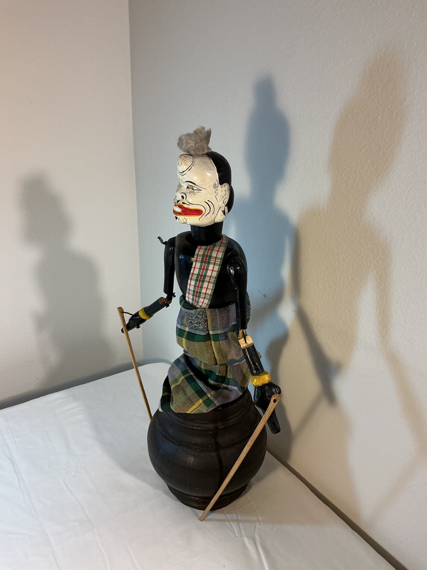 Balinese Wooden Puppet #3 - image 3 of 7