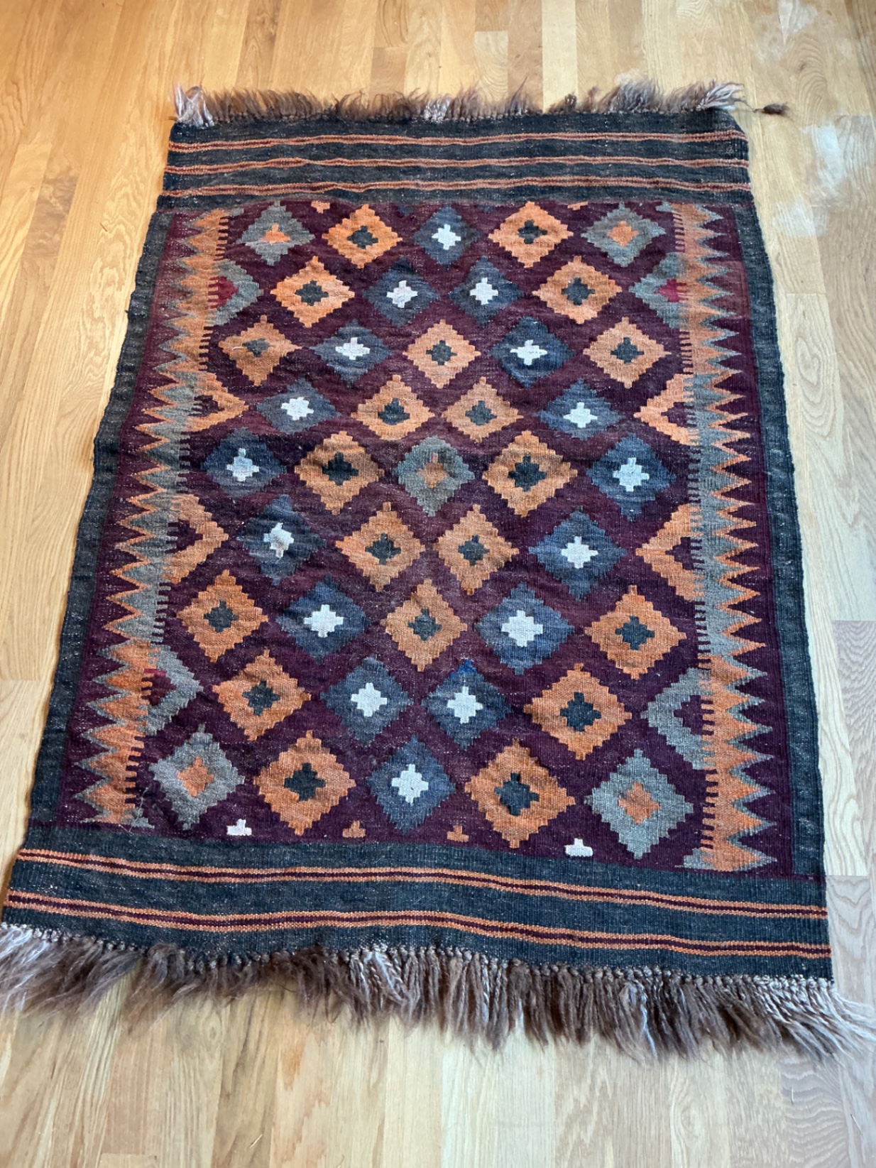 Small Vintge Kilm Wall Hanging - image 1 of 4