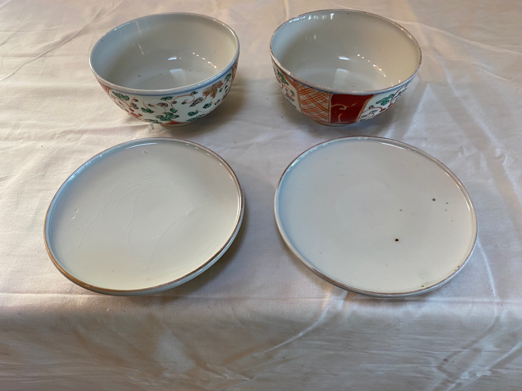 Small Pottery Dishes, Plates and Cups - image 6 of 13