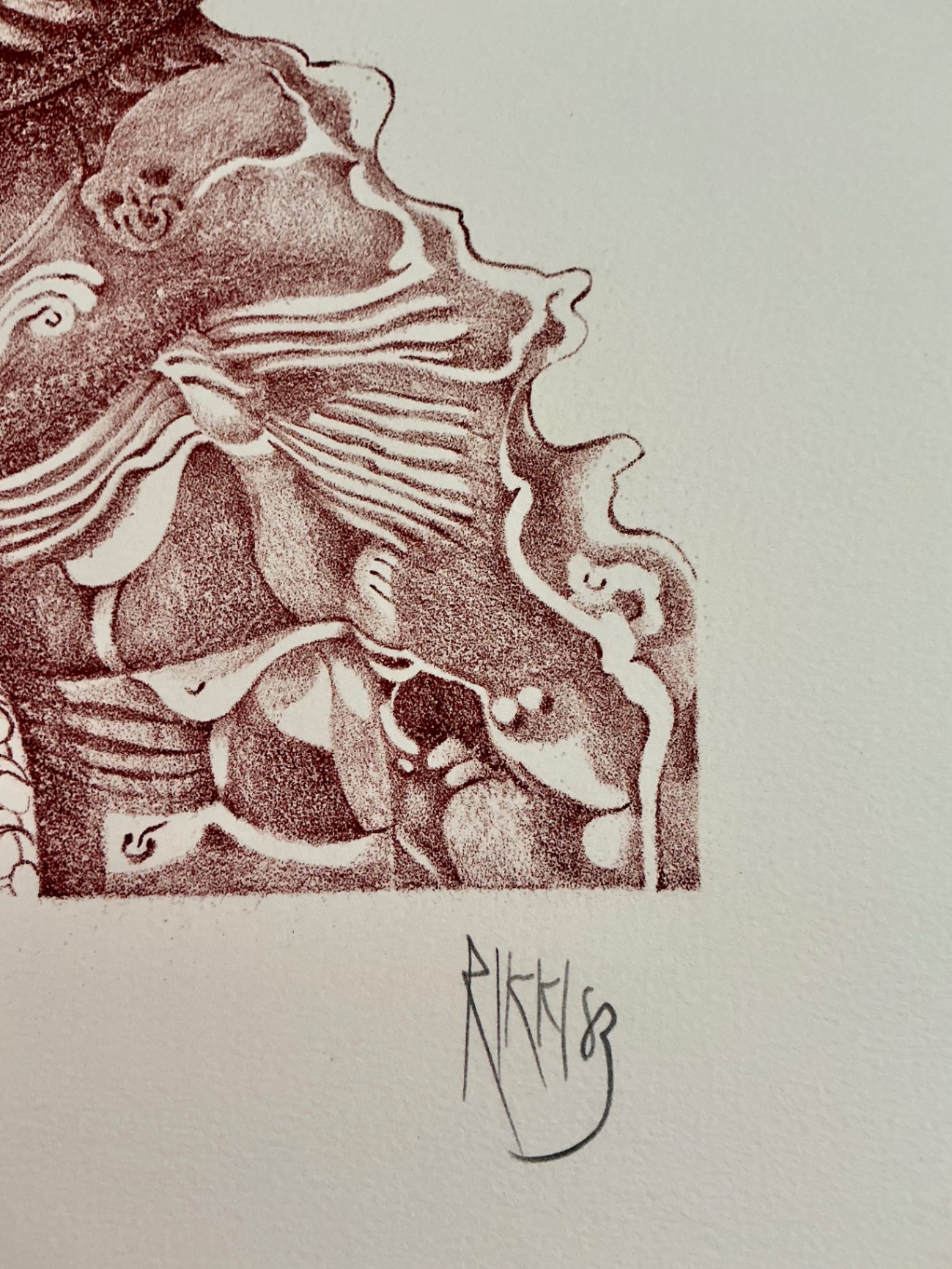Five numbered prints by Rikki on paper - image 9 of 14