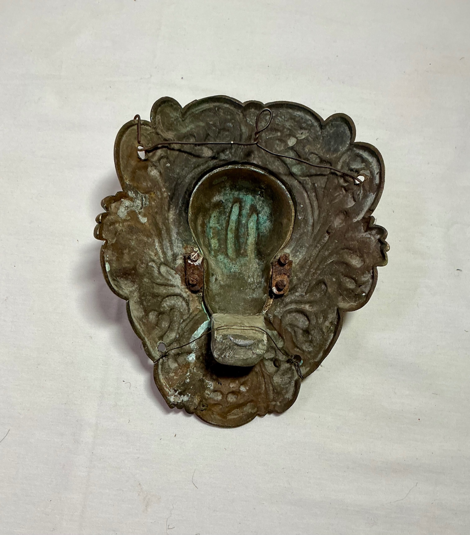 Bronze Dragon Fish Sculpture and Door Knocker - image 6 of 6